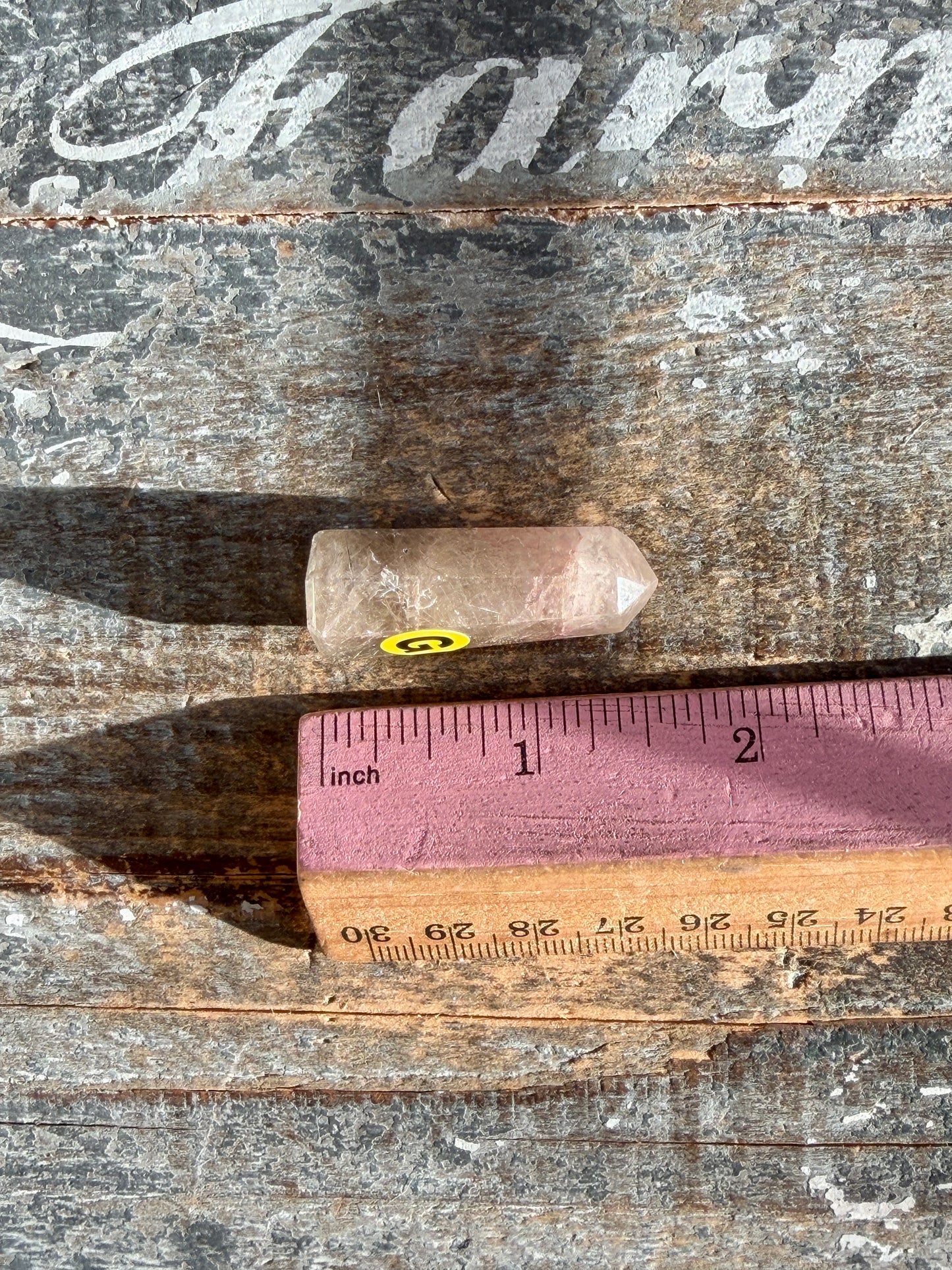 Mini Rutile in Quartz Tower | Opt G | Brazil
