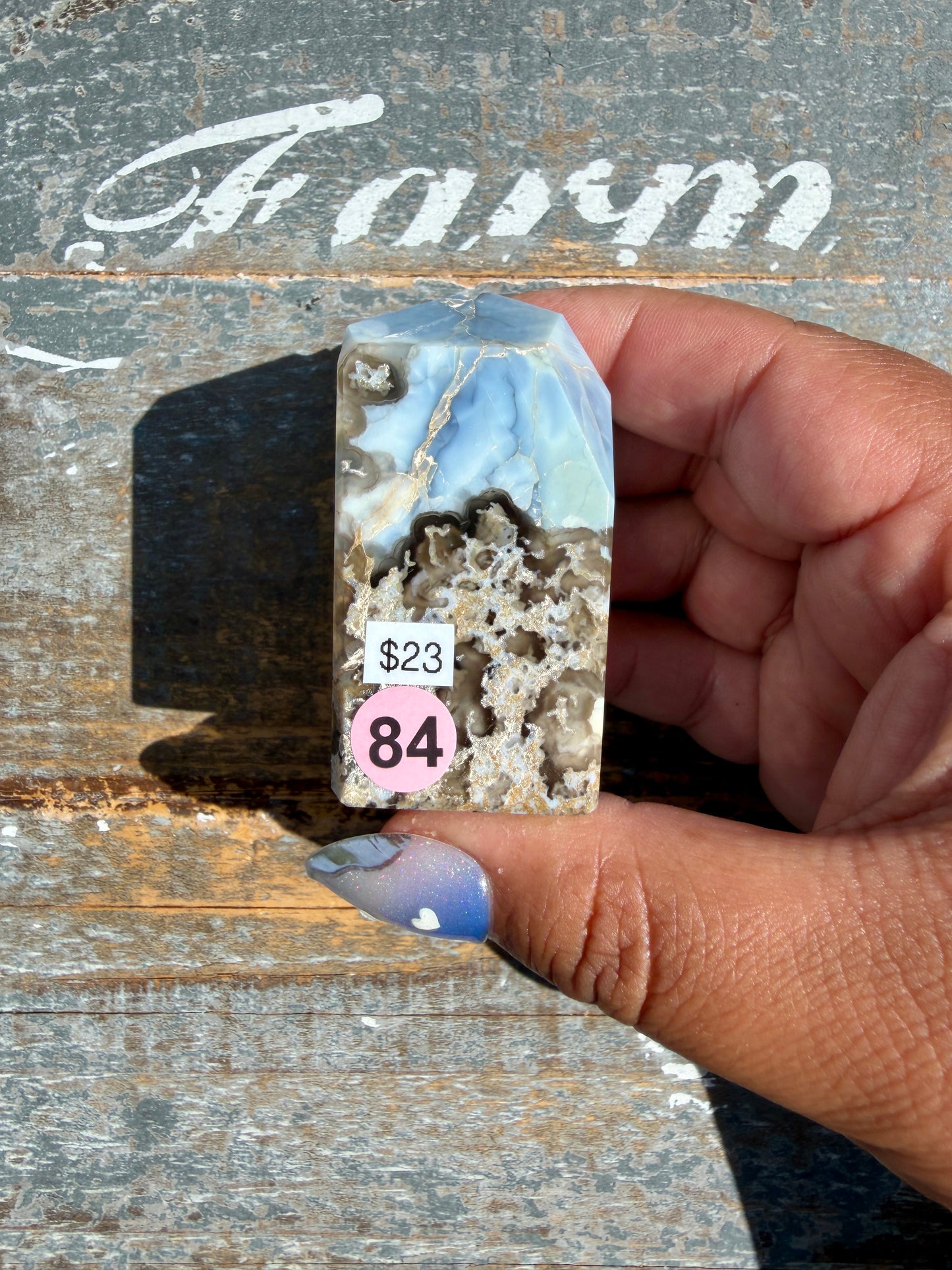 Gorgeous Blue Opal Tower/Freeform | India | Opt 84