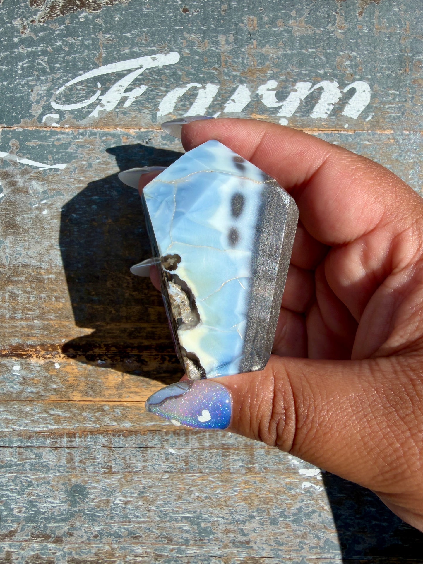 Gorgeous Blue Opal Tower/Freeform | India | Opt 84
