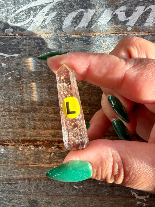 Mini Rutile in Quartz Tower | Opt L | Brazil