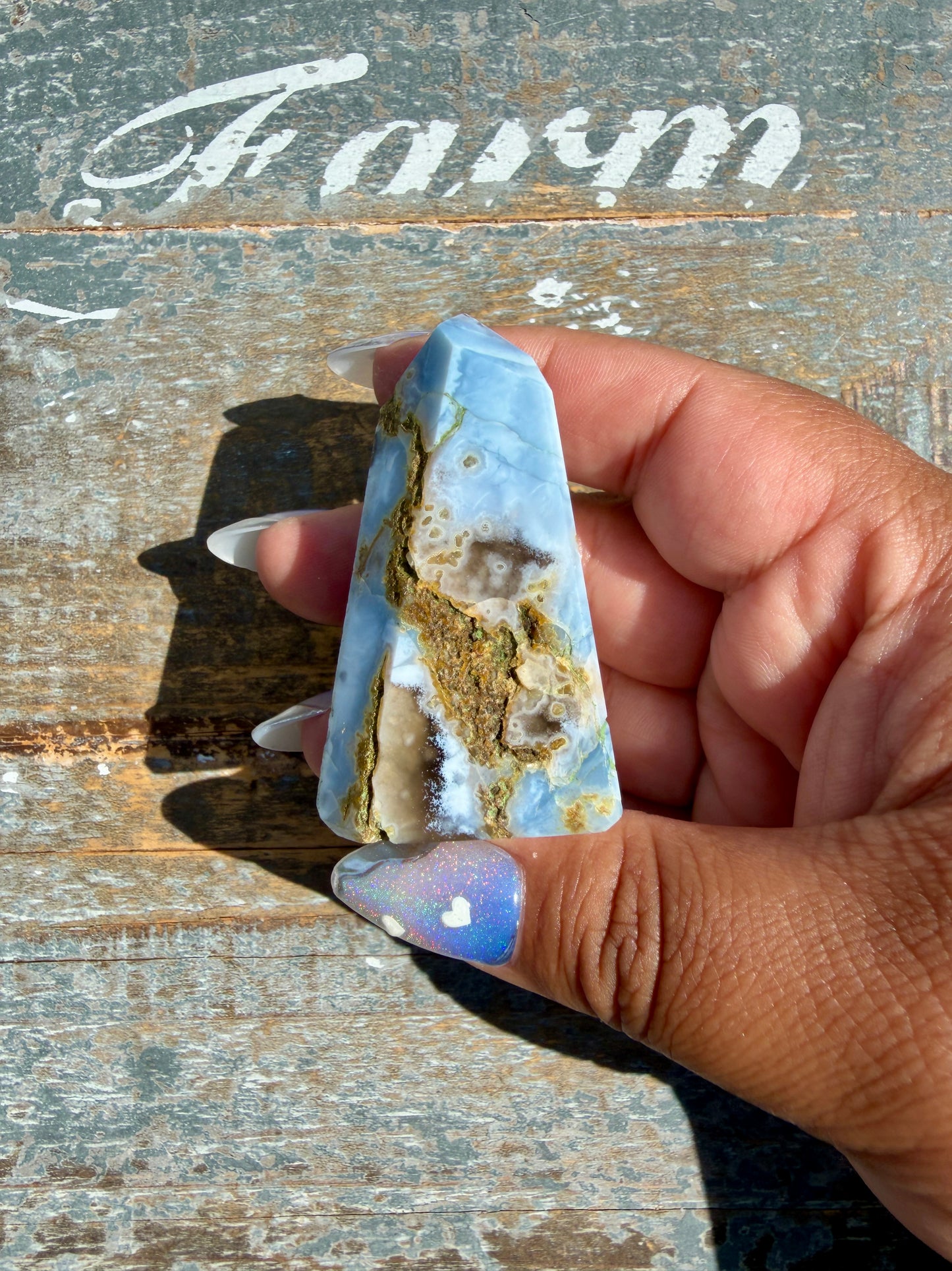 Gorgeous Blue Opal Tower/Freeform | India | Opt 92