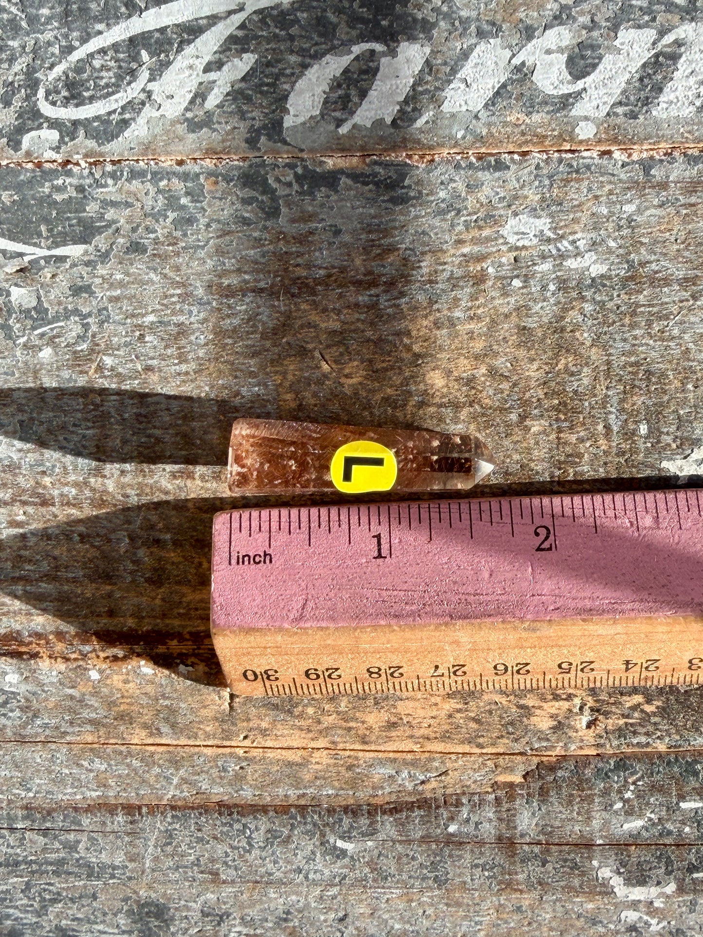 Mini Rutile in Quartz Tower | Opt L | Brazil