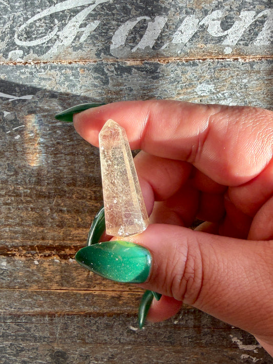 Mini Rutile in Quartz Tower | Opt B | Brazil