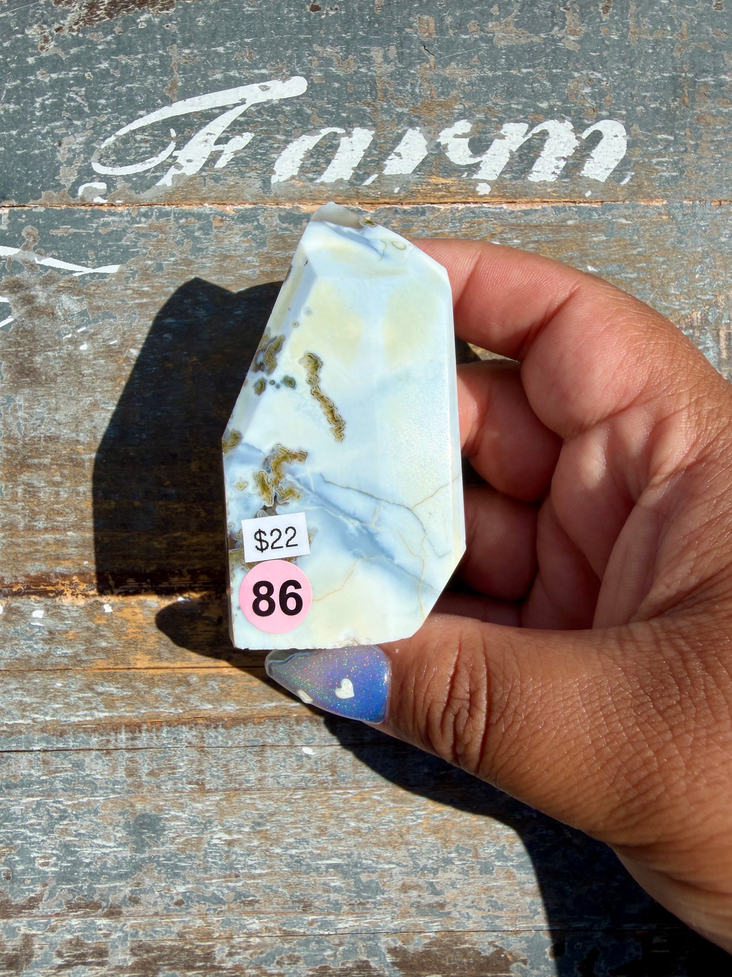Gorgeous Blue Opal Tower/Freeform | India | Opt 86