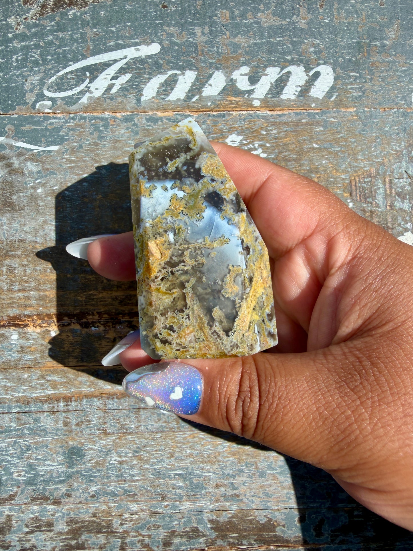 Gorgeous Blue Opal Tower/Freeform | India | Opt 86