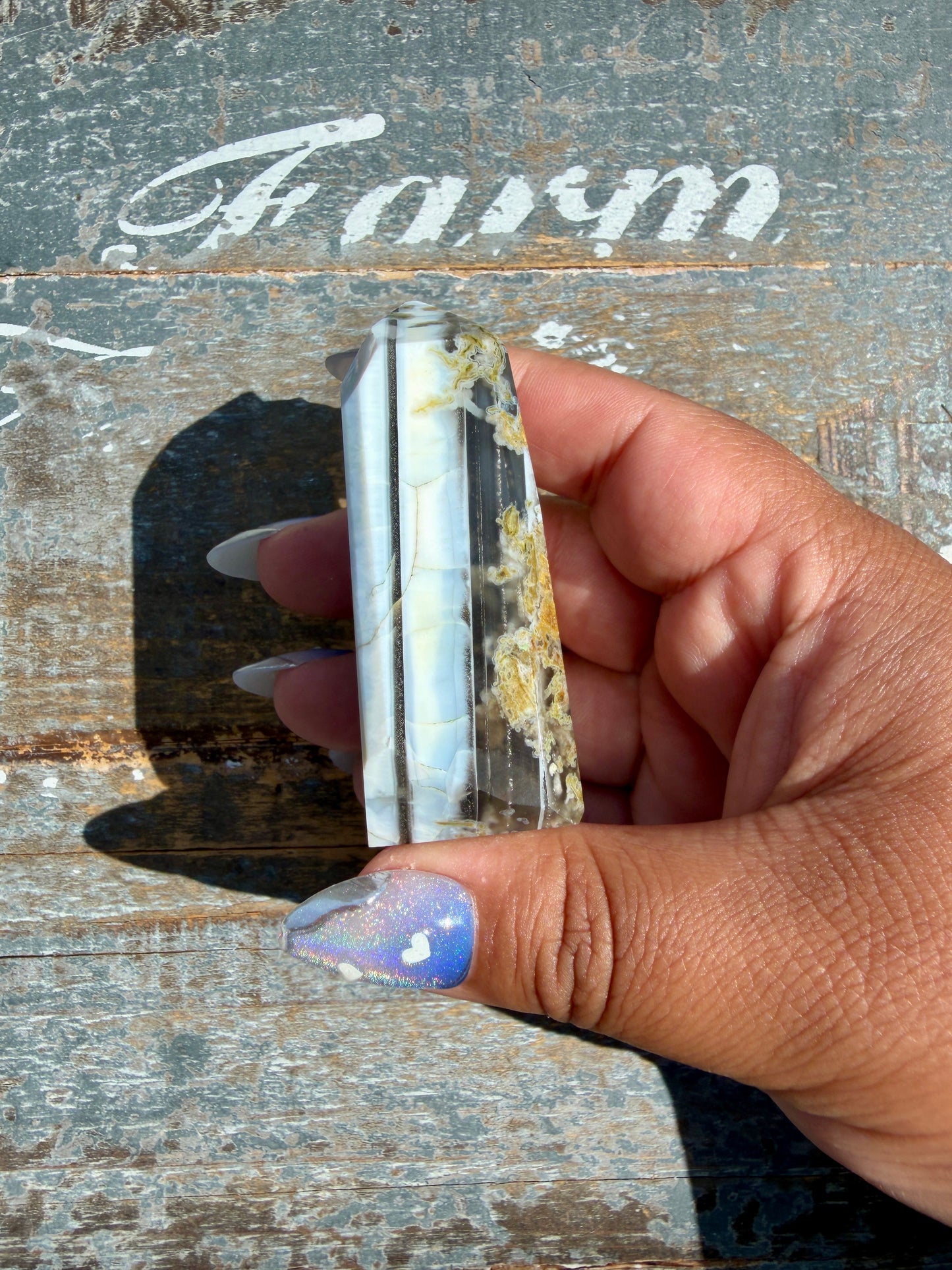 Gorgeous Blue Opal Tower/Freeform | India | Opt 86