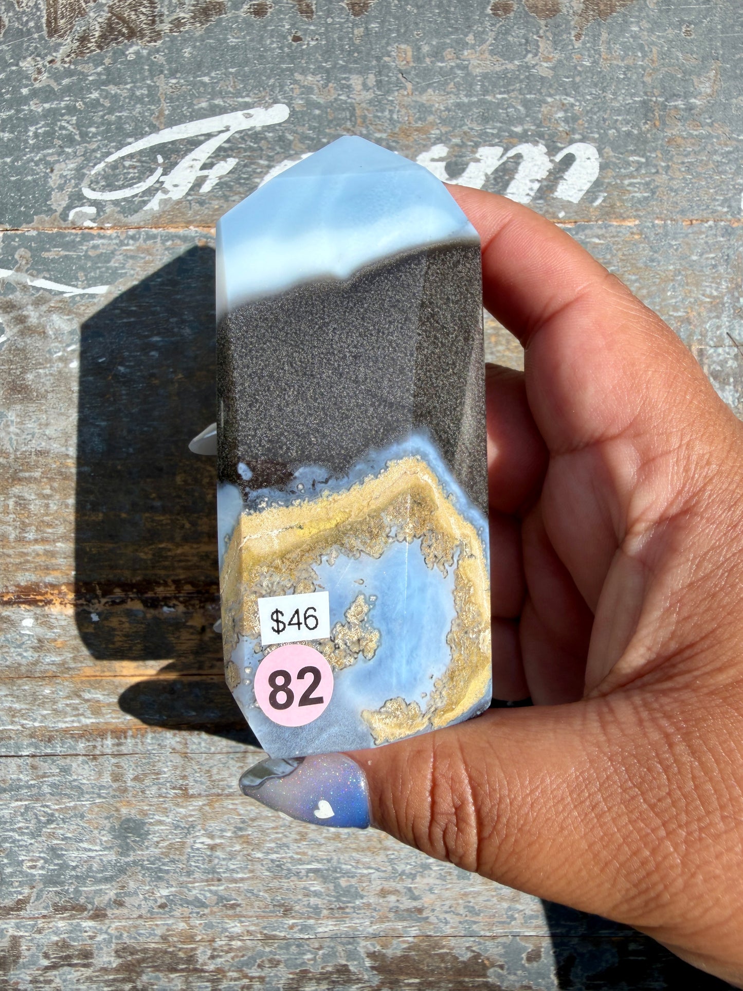 Gorgeous Blue Opal Tower/Freeform | India | Opt 82