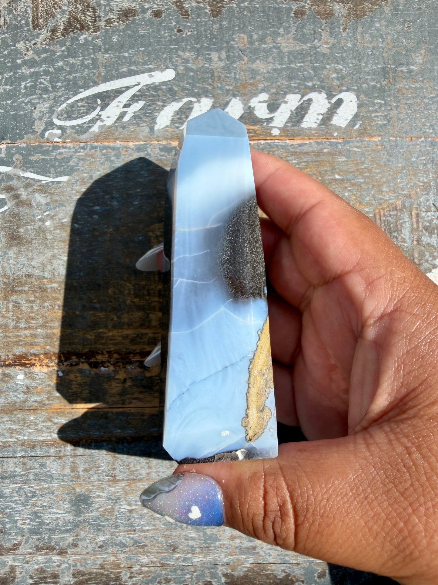 Gorgeous Blue Opal Tower/Freeform | India | Opt 82