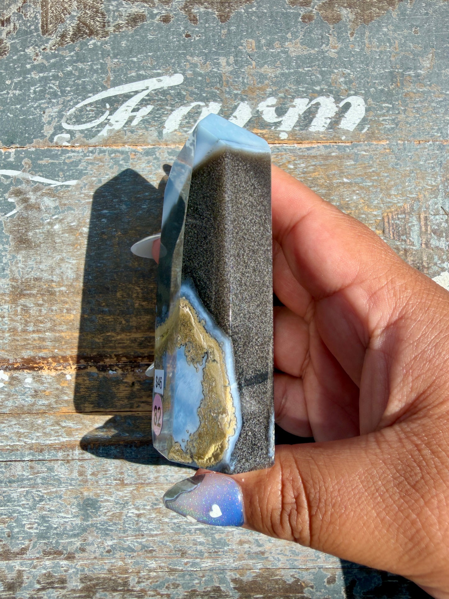 Gorgeous Blue Opal Tower/Freeform | India | Opt 82
