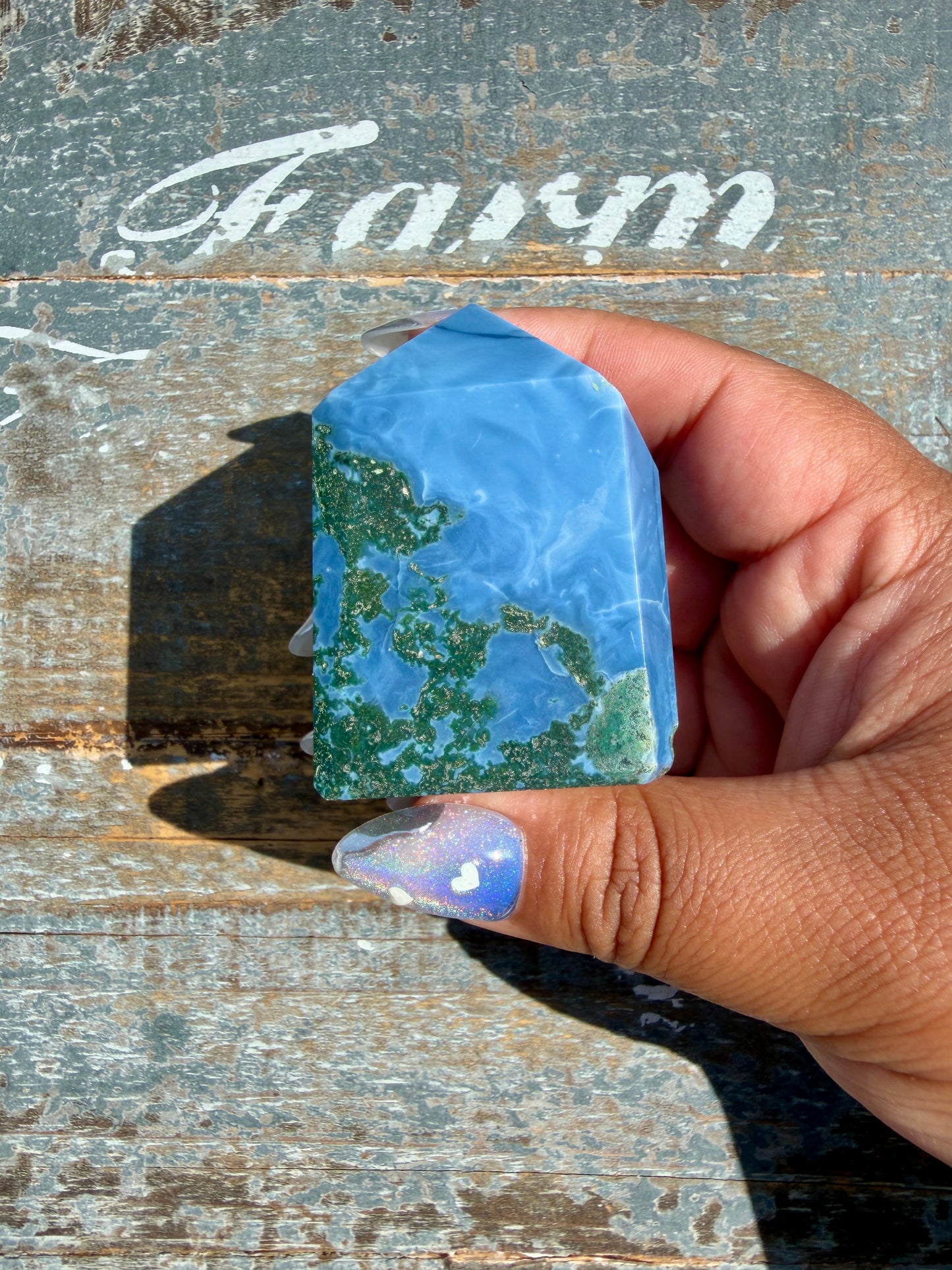 Gorgeous Blue Opal Tower/Freeform | India | Opt 88