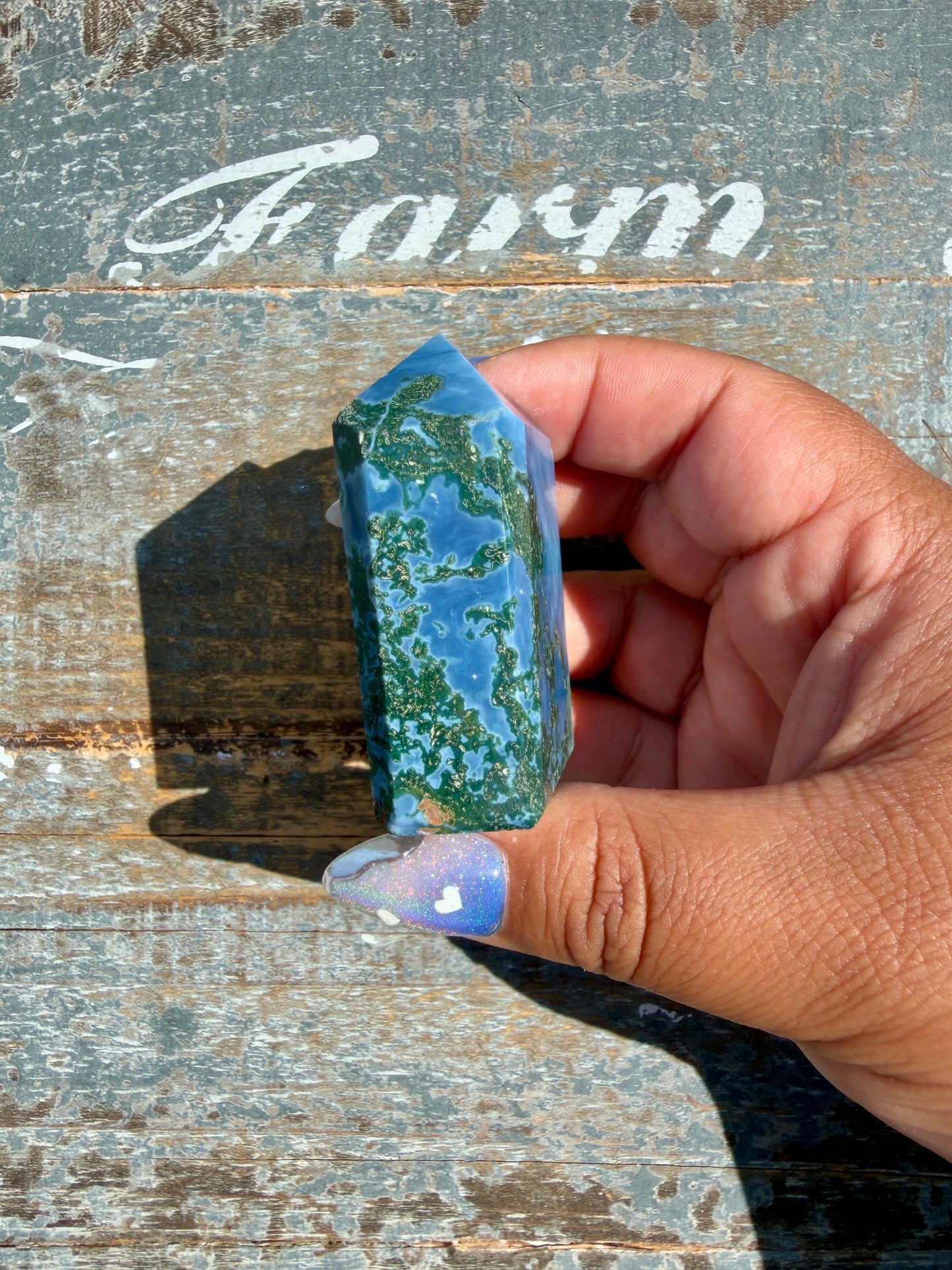 Gorgeous Blue Opal Tower/Freeform | India | Opt 88