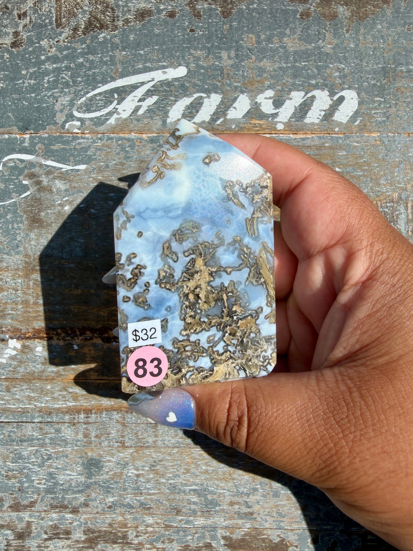 Gorgeous Blue Opal Tower/Freeform | India | Opt 83