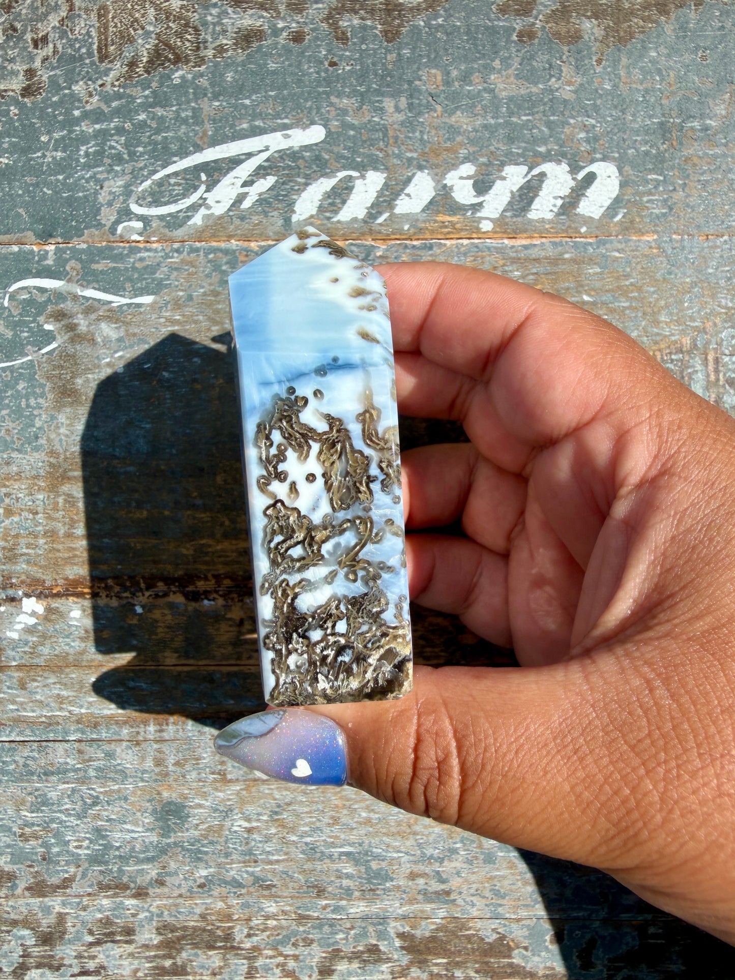 Gorgeous Blue Opal Tower/Freeform | India | Opt 83