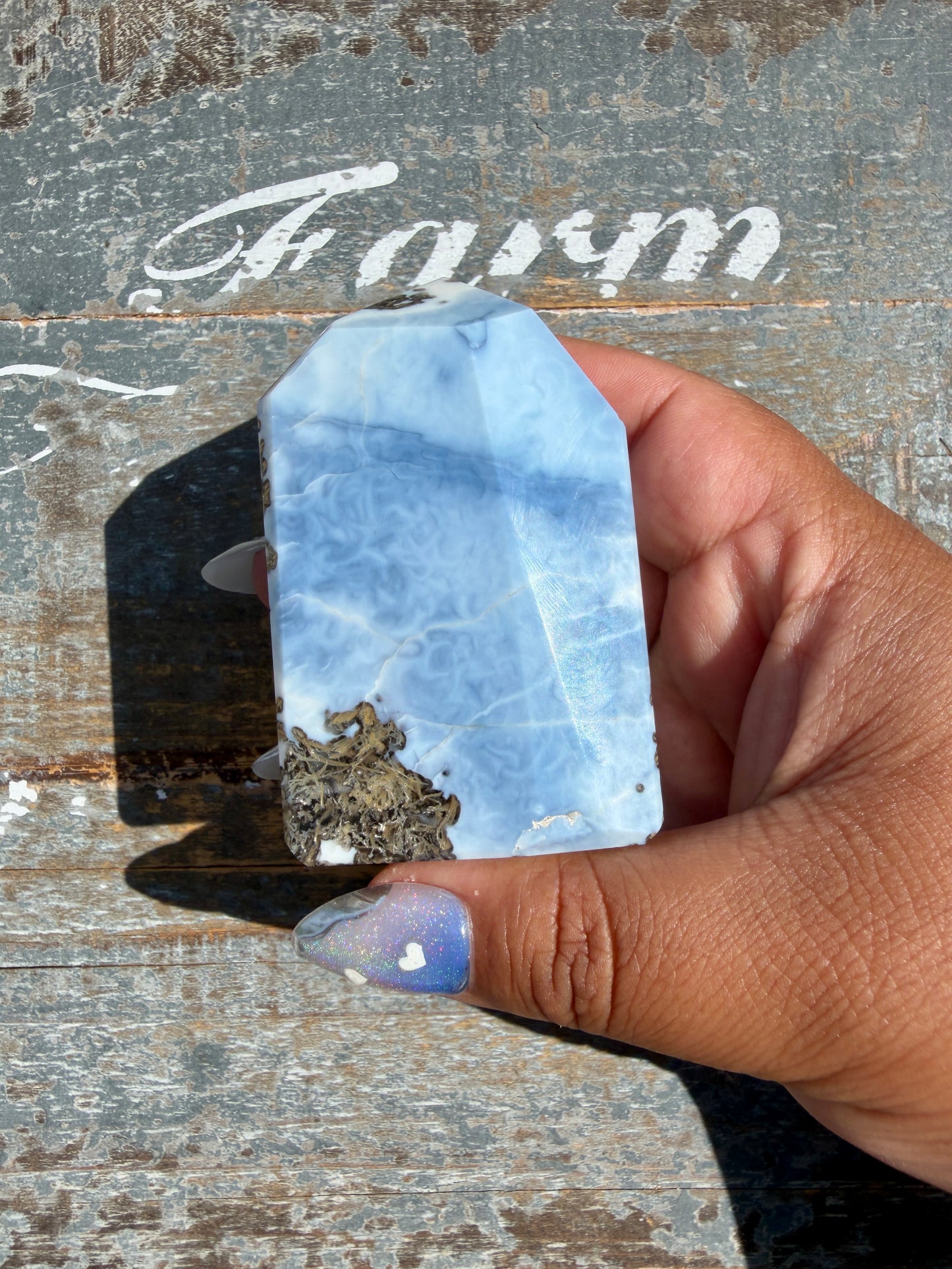 Gorgeous Blue Opal Tower/Freeform | India | Opt 83