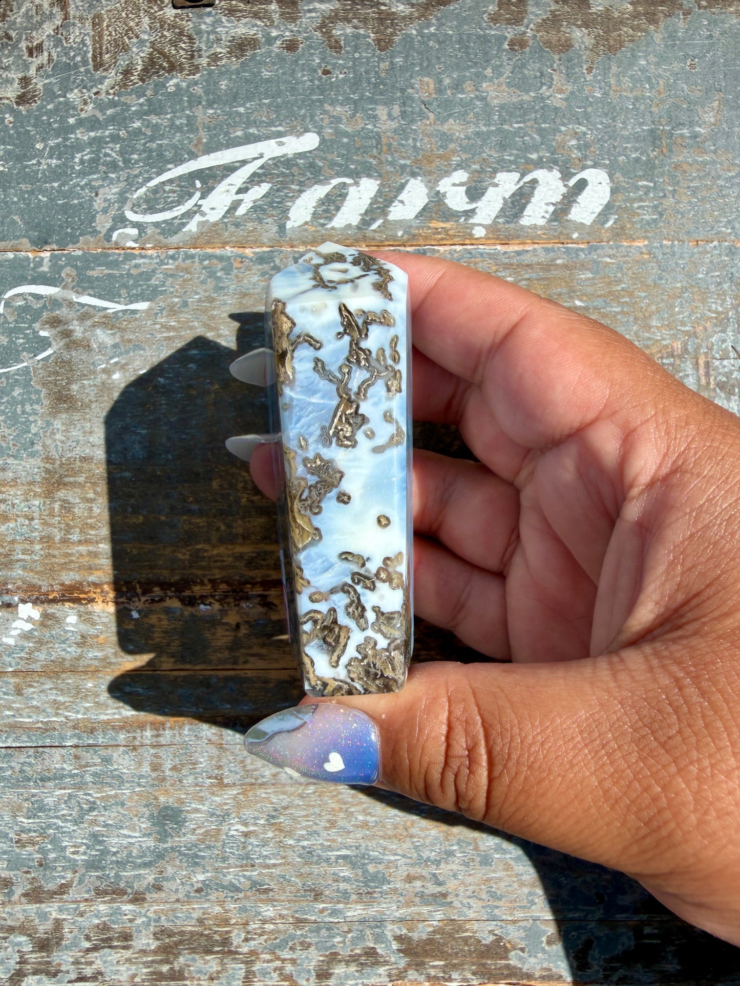 Gorgeous Blue Opal Tower/Freeform | India | Opt 83