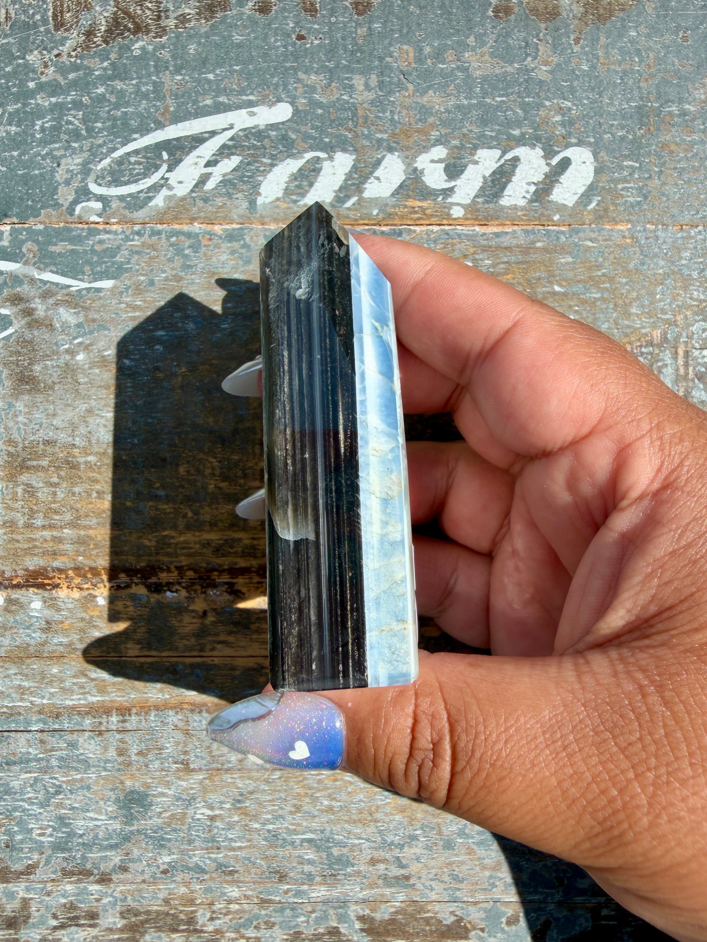 Gorgeous Blue Opal Tower/Freeform | India | Opt 89
