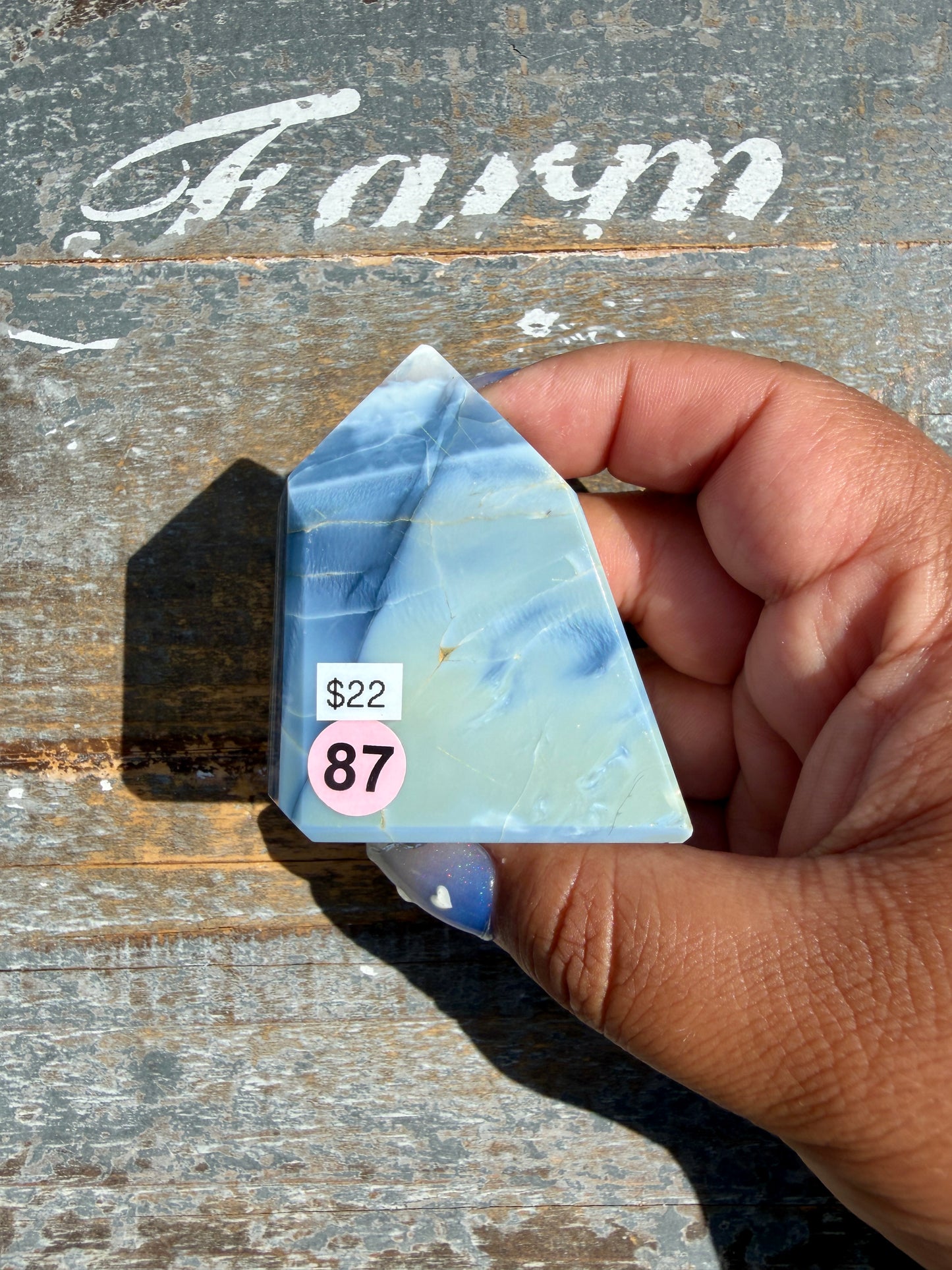 Gorgeous Blue Opal Tower/Freeform | India | Opt 87