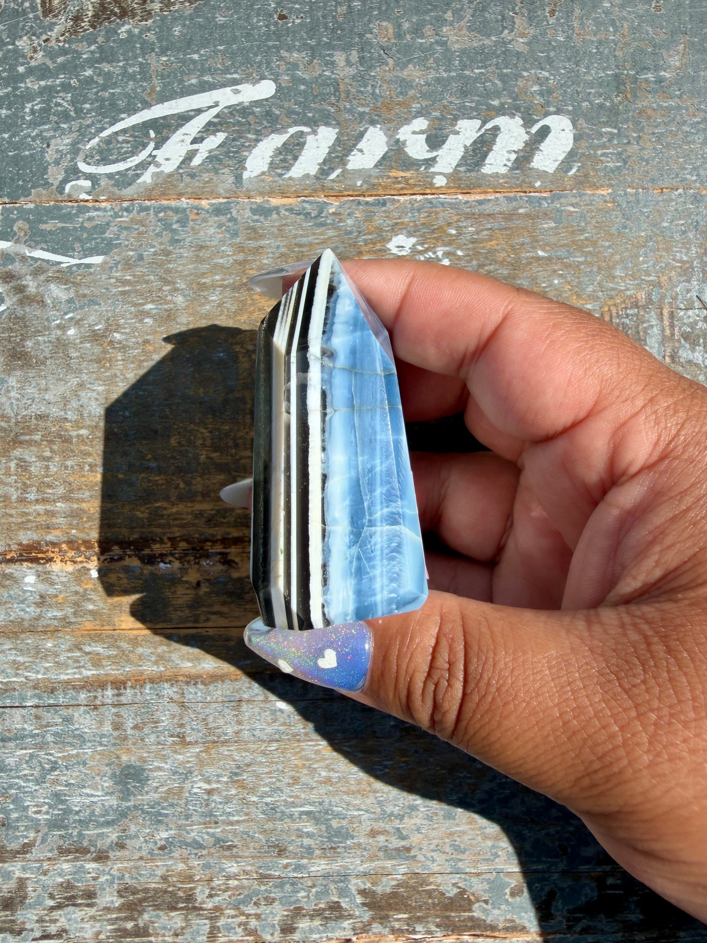 Gorgeous Blue Opal Tower/Freeform | India | Opt 87