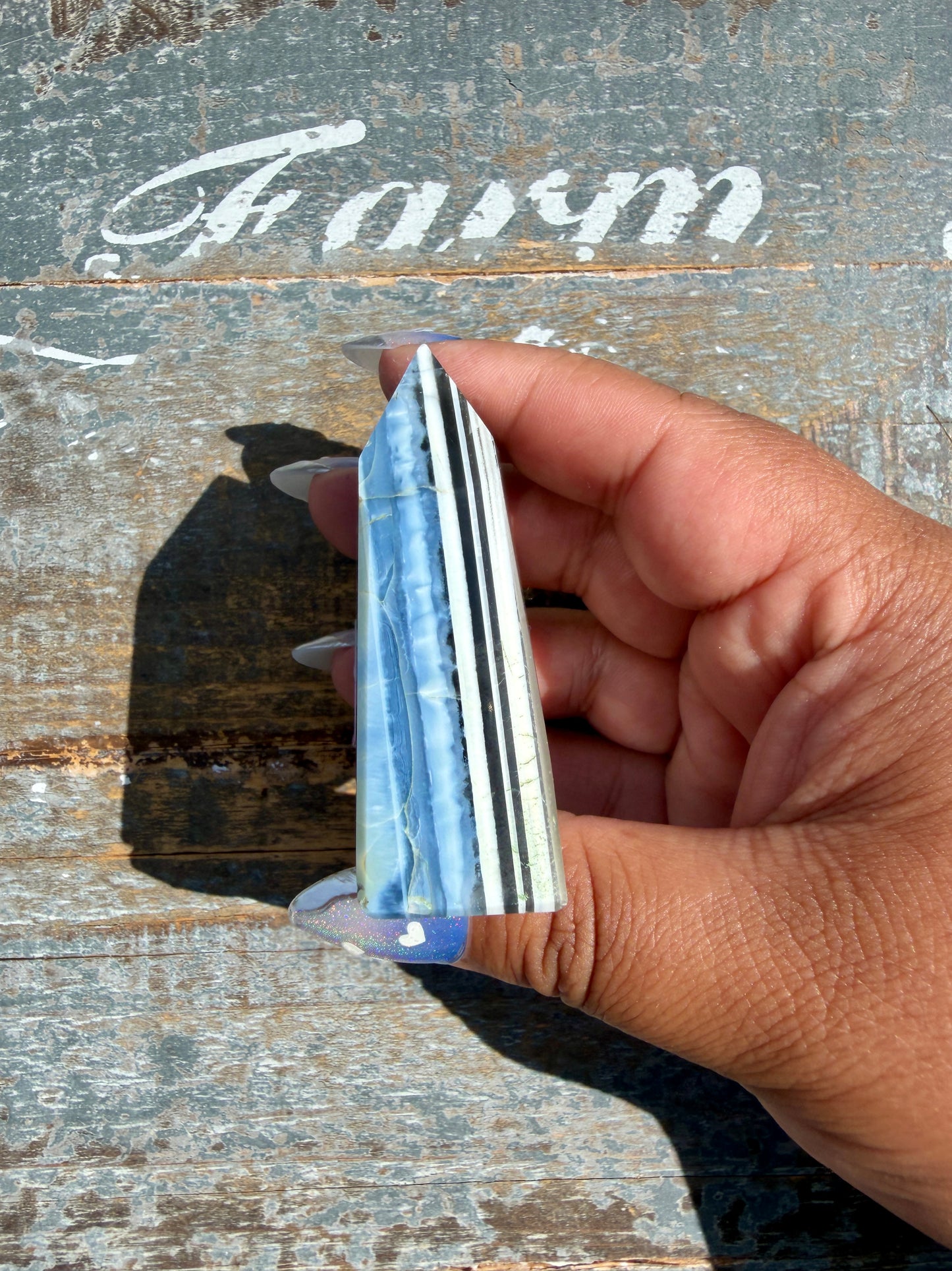 Gorgeous Blue Opal Tower/Freeform | India | Opt 87
