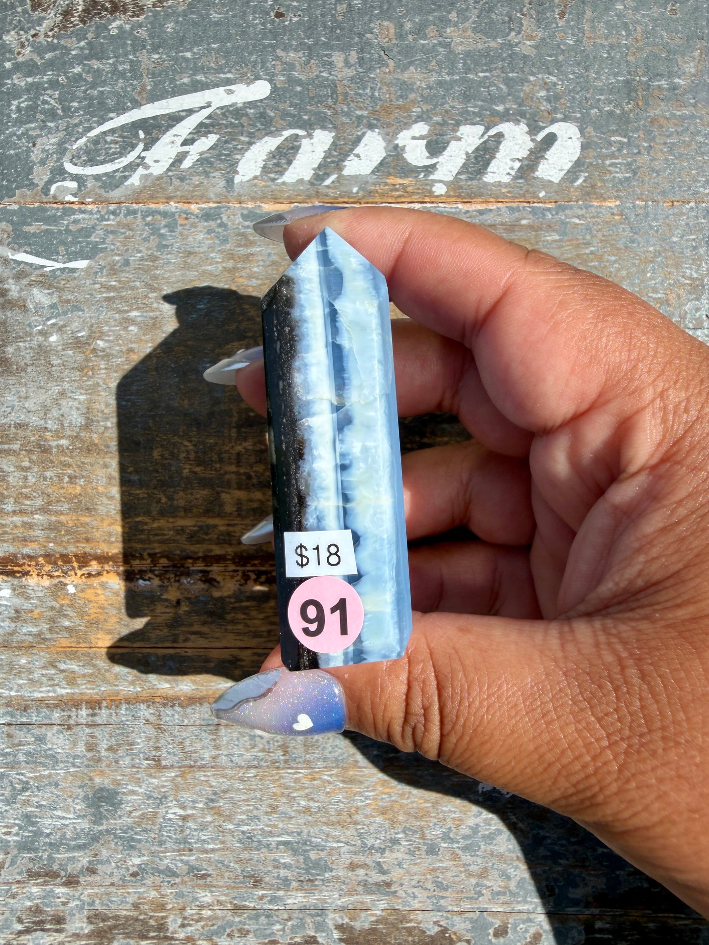 Gorgeous Blue Opal Tower/Freeform | India | Opt 91