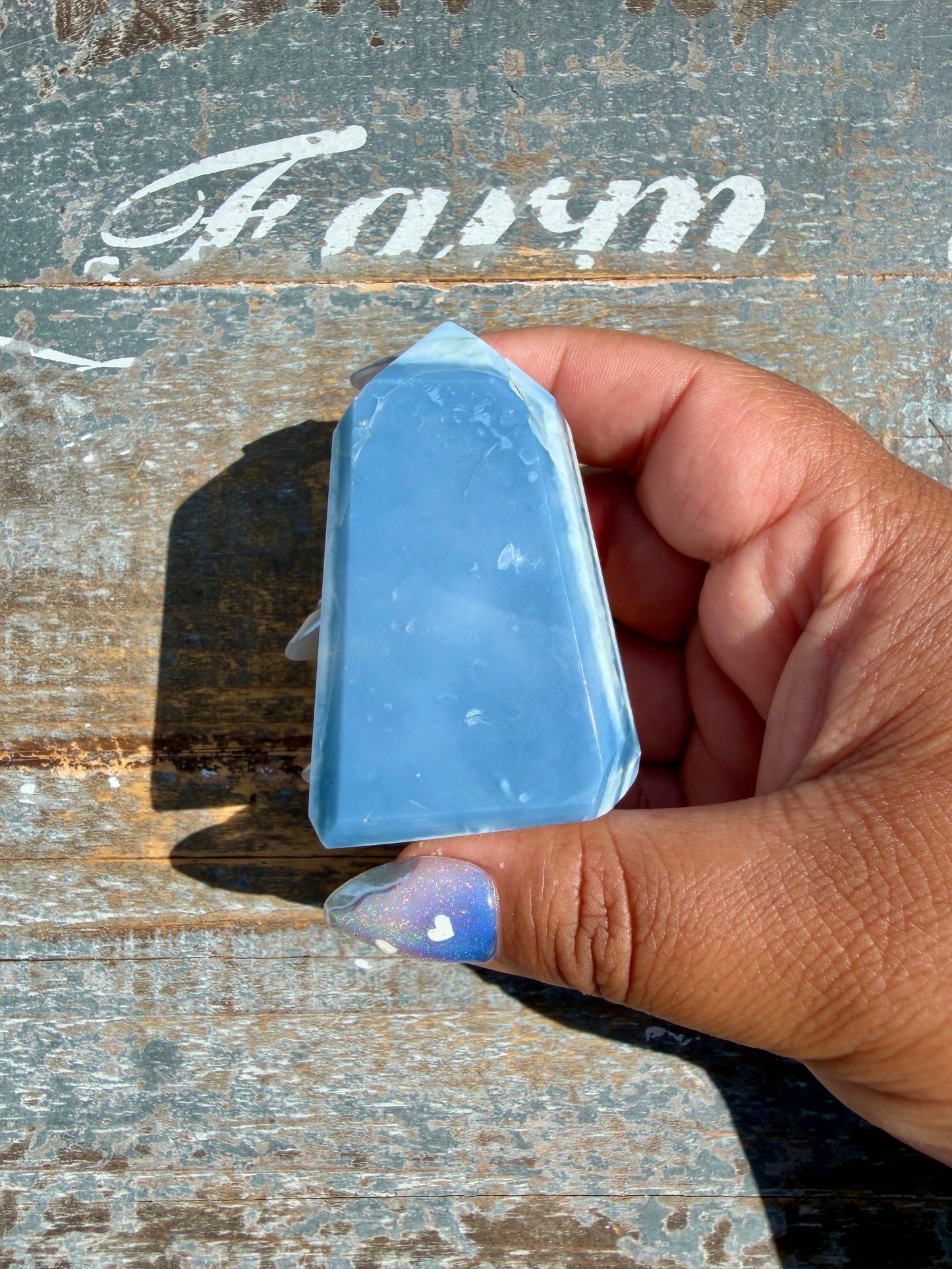 Gorgeous Blue Opal Tower/Freeform | India | Opt 91