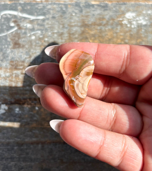 Gorgeous Imperial Jasper Tumble Opt X | Mexico | Denver Gem Show Find