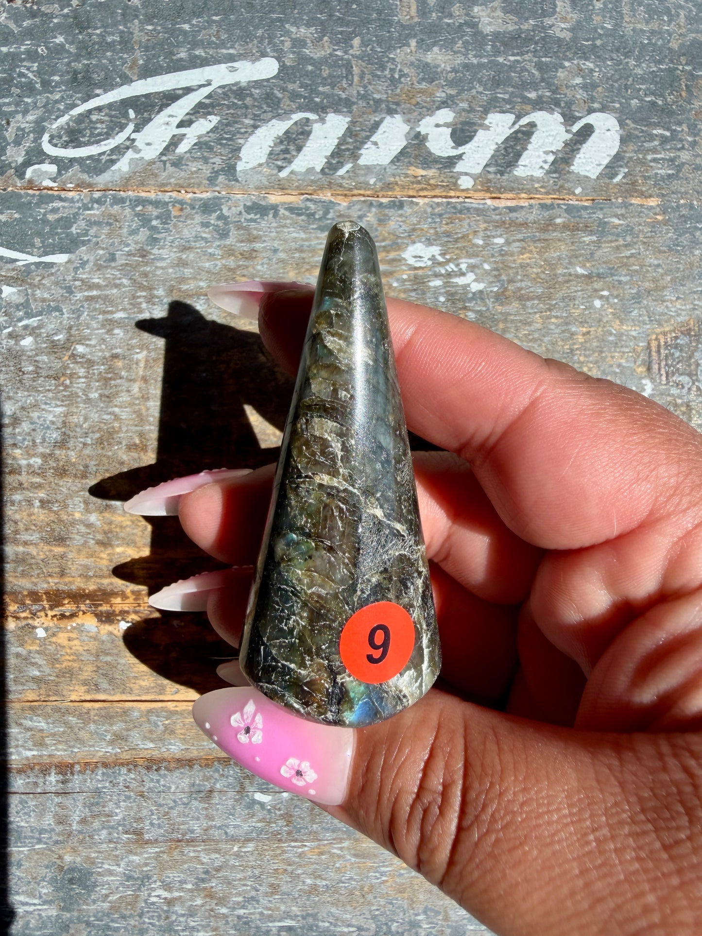 Gorgeous Labradorite Ring Holder | Opt 9