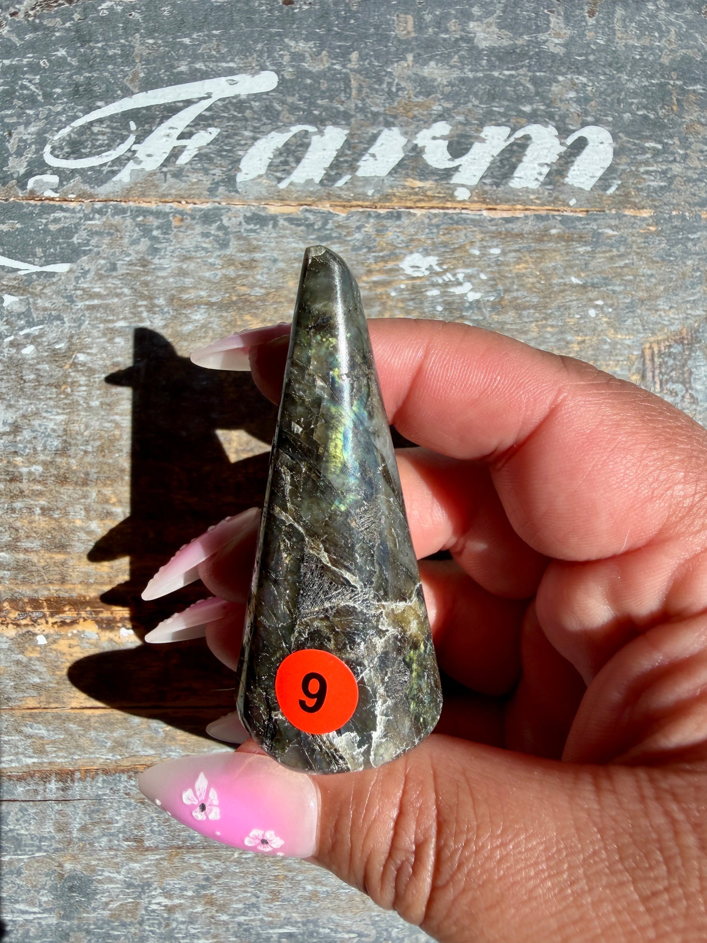 Gorgeous Labradorite Ring Holder | Opt 9