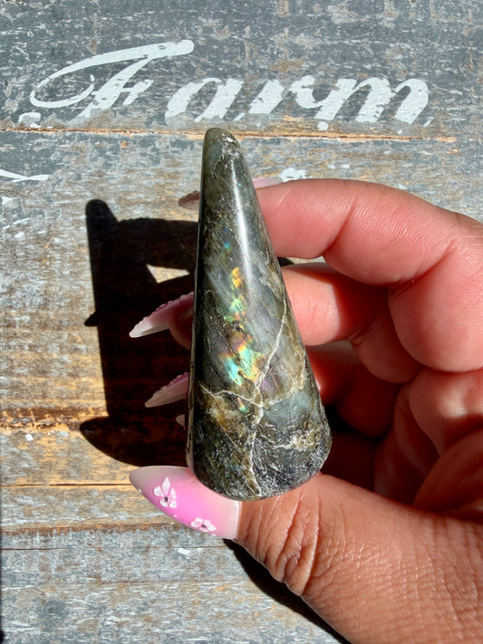Gorgeous Labradorite Ring Holder | Opt 9