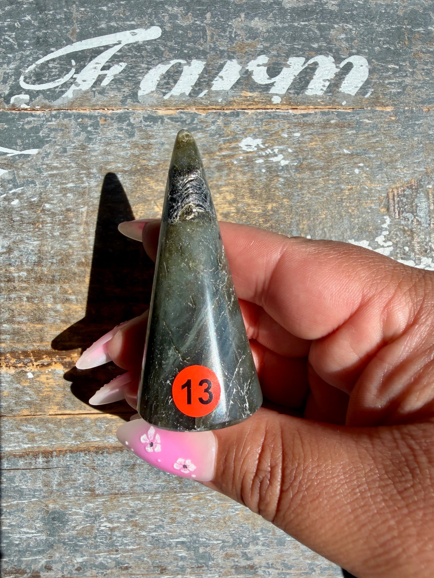 Gorgeous Labradorite Ring Holder | Opt 13