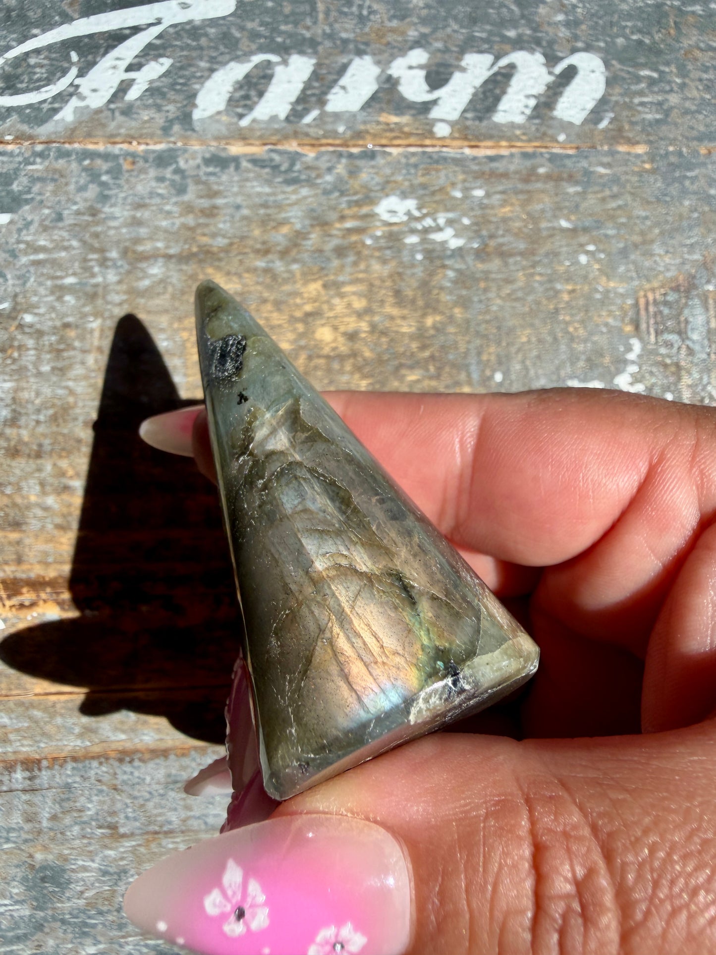 Gorgeous Labradorite Ring Holder | Opt 13