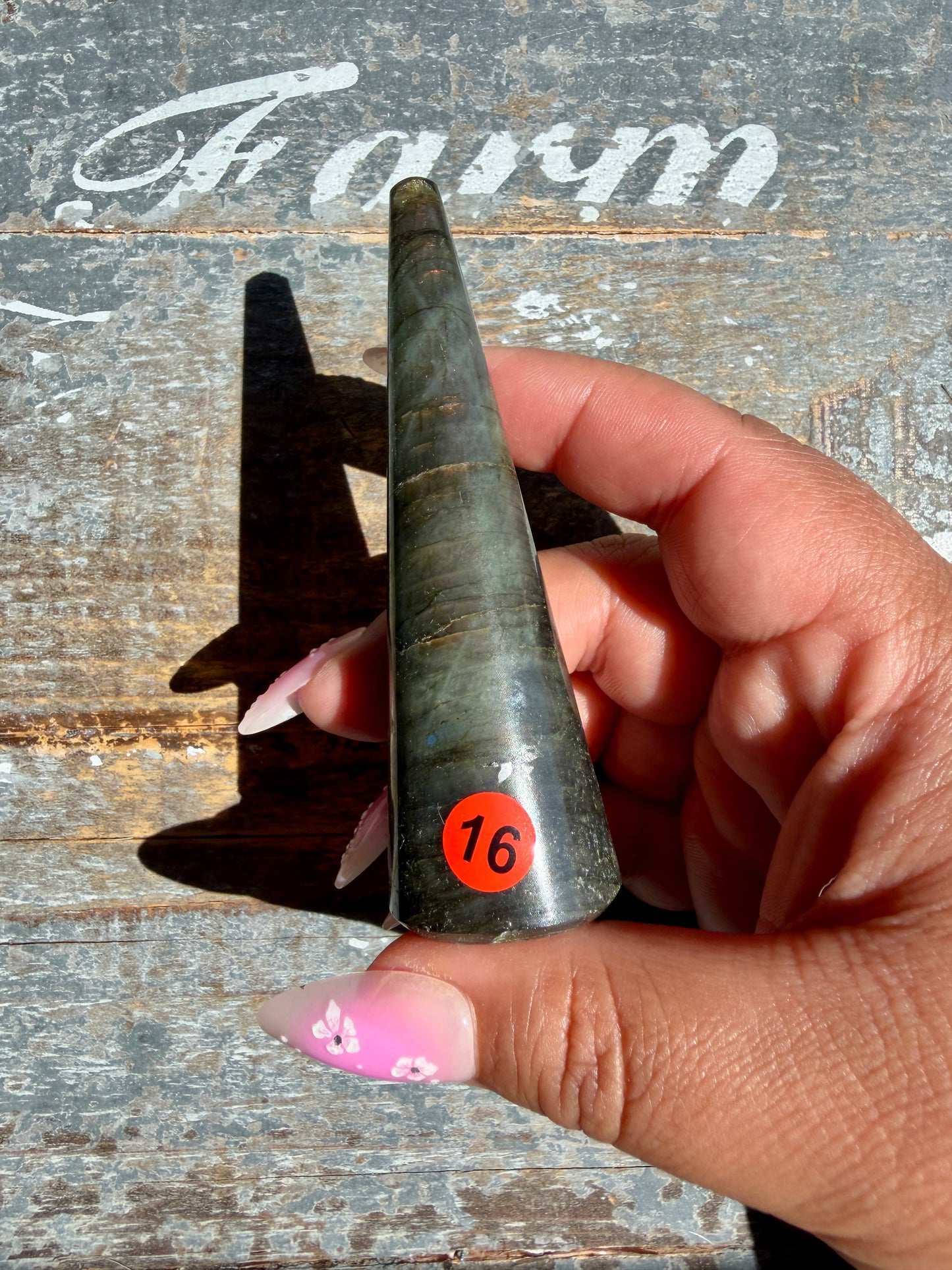 Gorgeous Labradorite Ring Holder | Opt 16