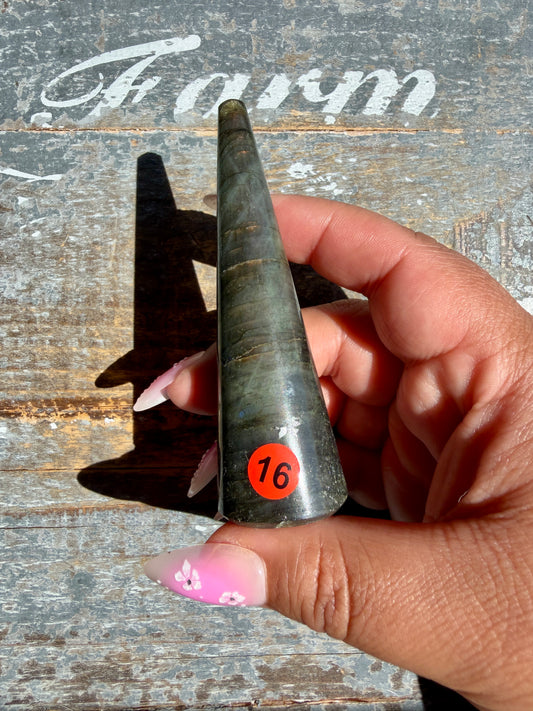 Gorgeous Labradorite Ring Holder | Opt 16