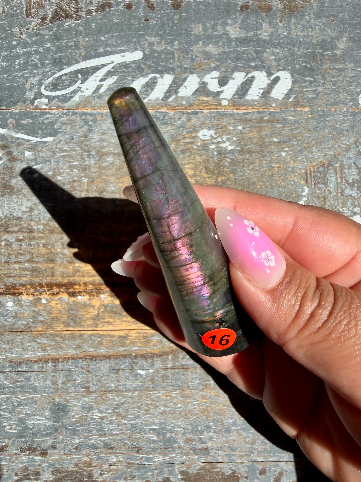 Gorgeous Labradorite Ring Holder | Opt 16