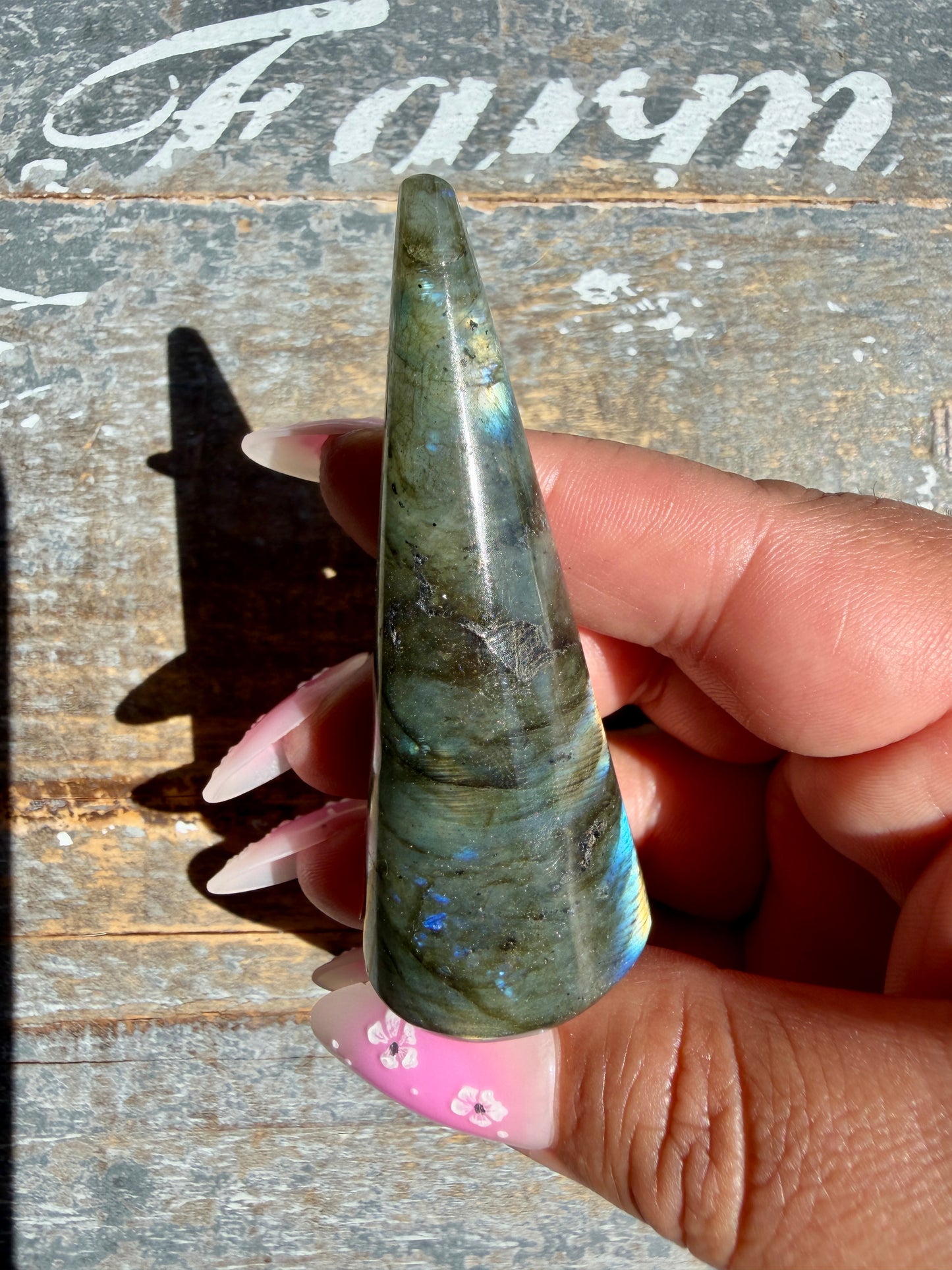 Gorgeous Labradorite Ring Holder | Opt 4