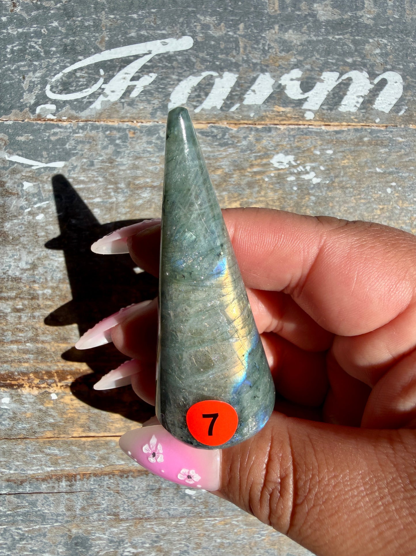 Gorgeous Labradorite Ring Holder | Opt 7