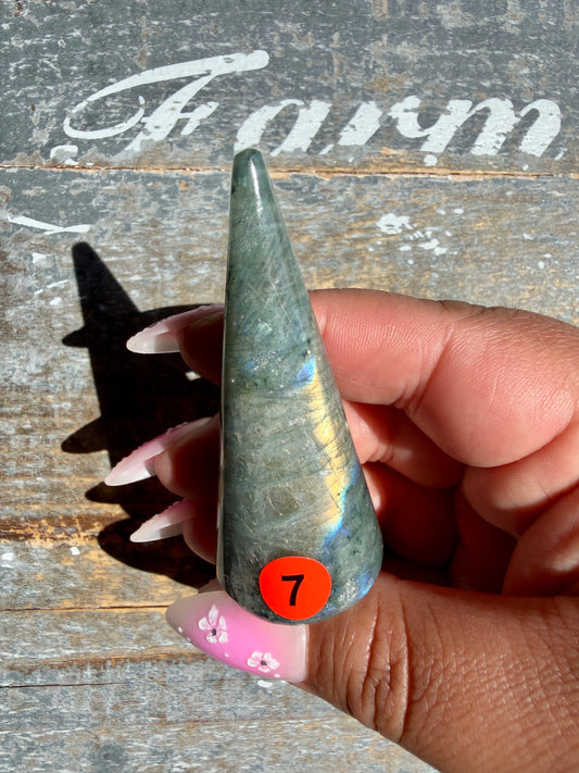 Gorgeous Labradorite Ring Holder | Opt 7