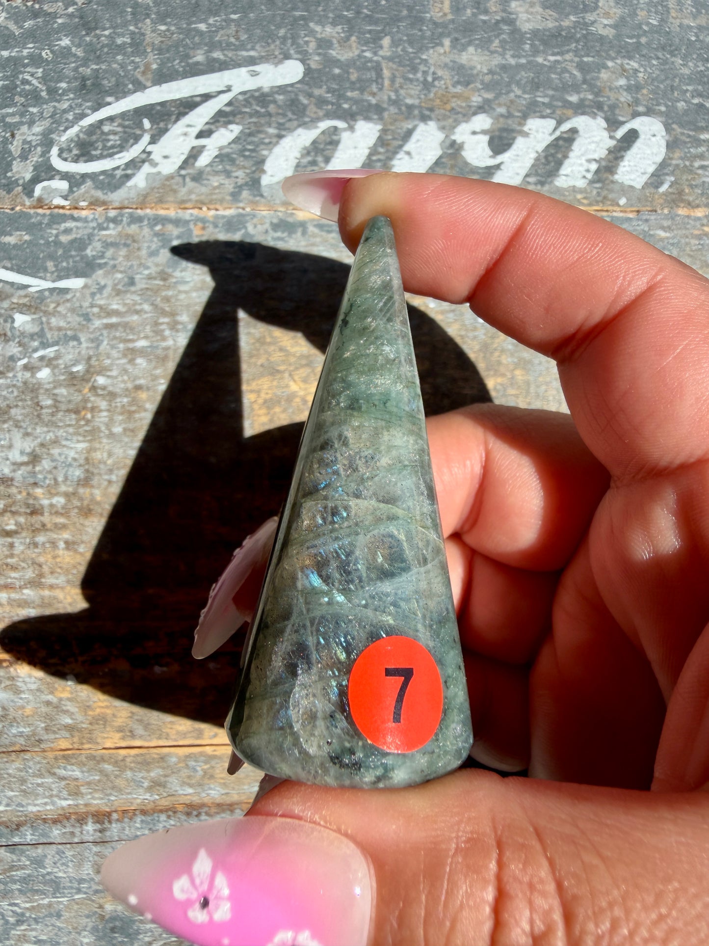 Gorgeous Labradorite Ring Holder | Opt 7