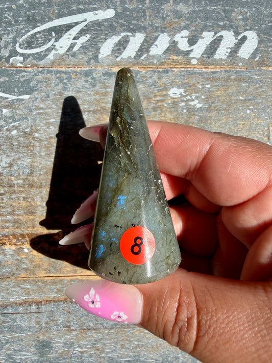Gorgeous Labradorite Ring Holder | Opt 8