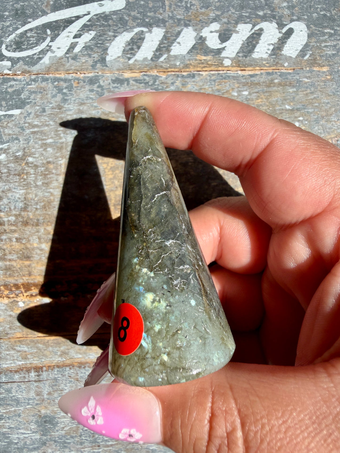 Gorgeous Labradorite Ring Holder | Opt 8