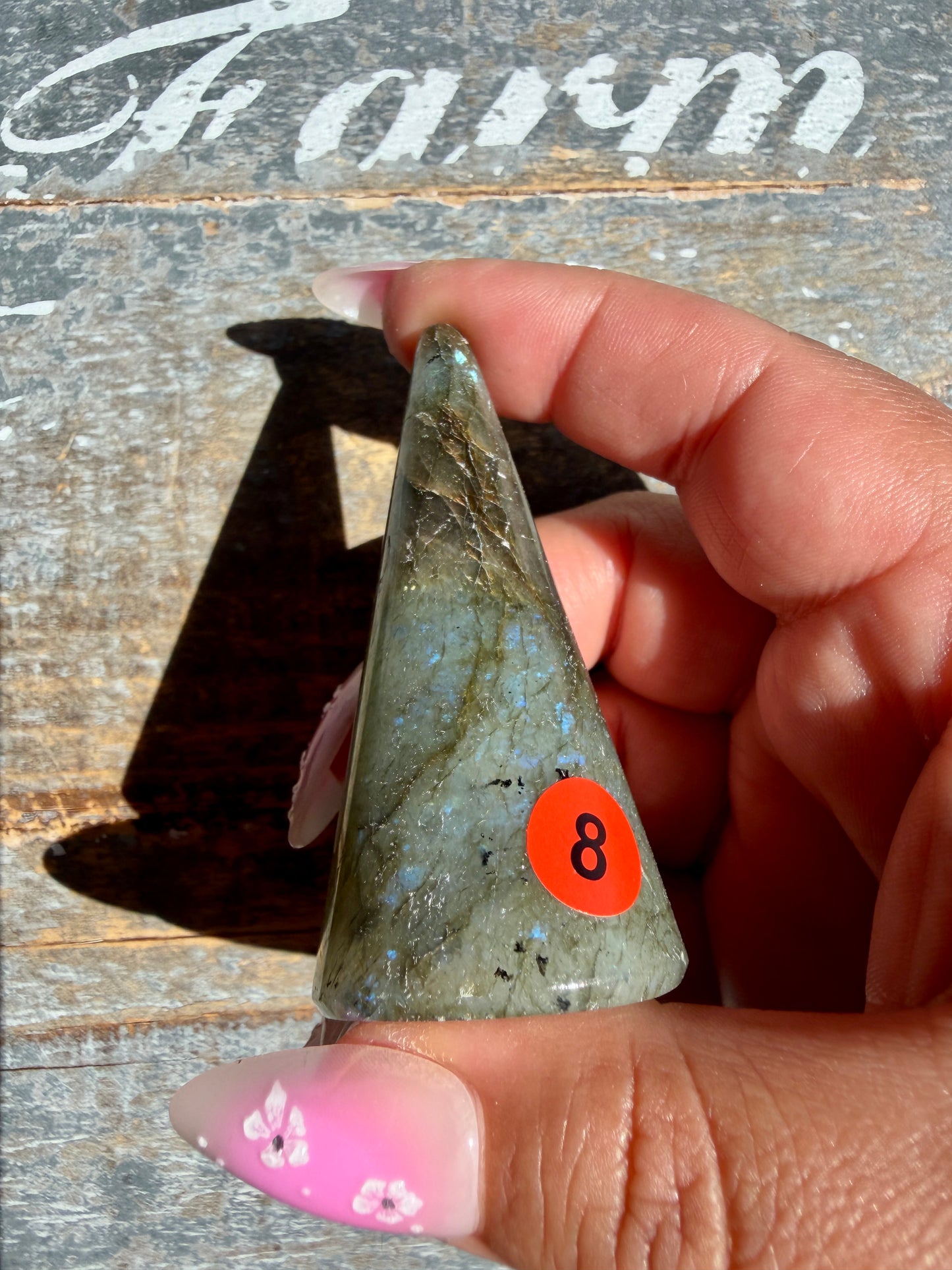 Gorgeous Labradorite Ring Holder | Opt 8