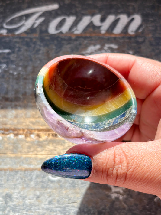 Gorgeous Chakra Mini Bowl Hand Carved in India | B