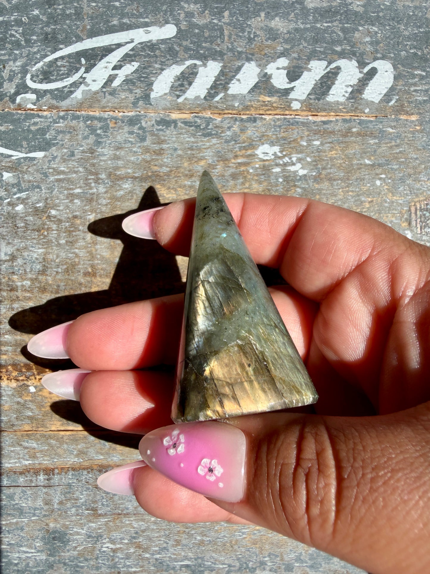 Gorgeous Labradorite Ring Holder | Opt 11