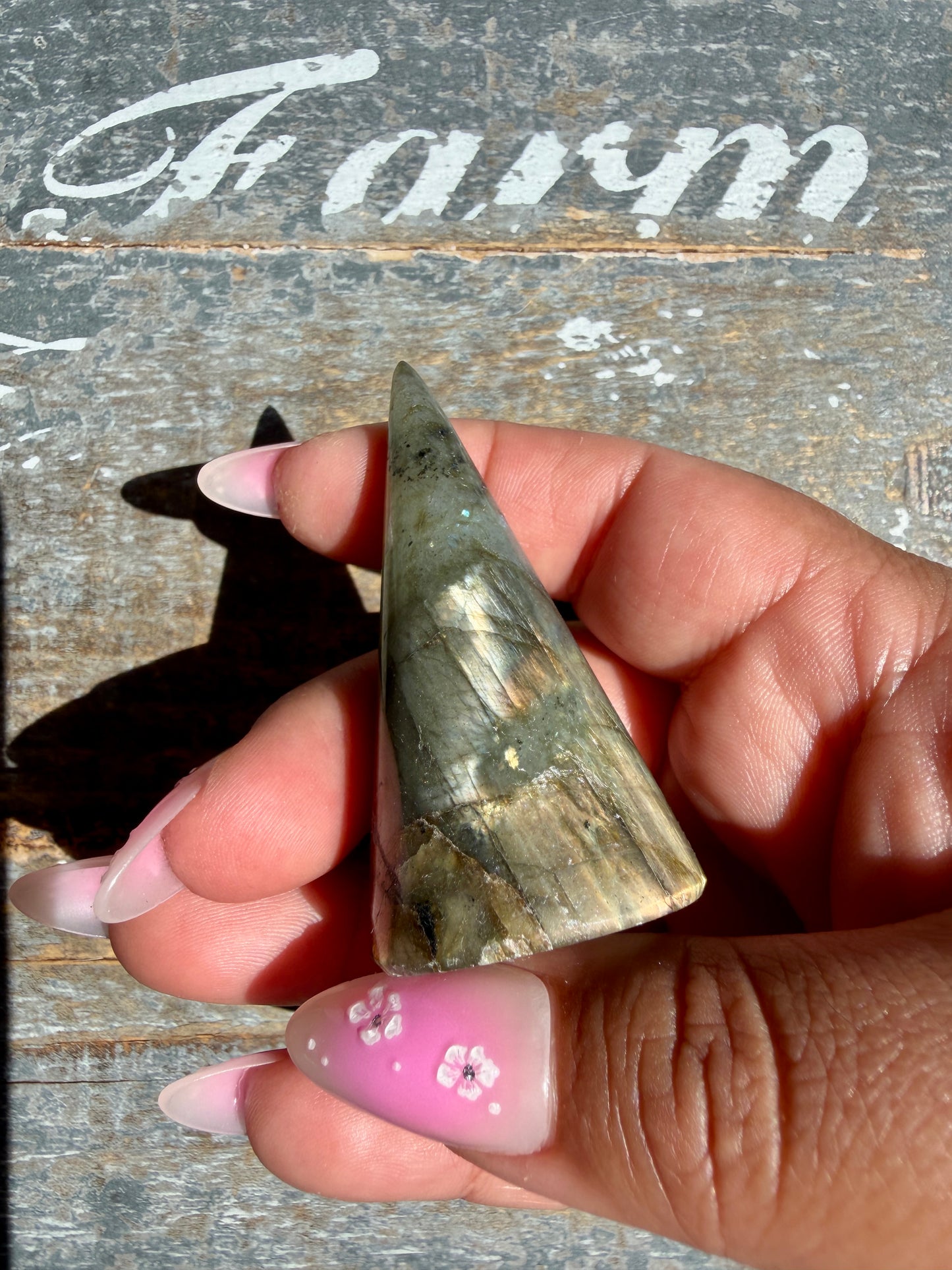 Gorgeous Labradorite Ring Holder | Opt 11