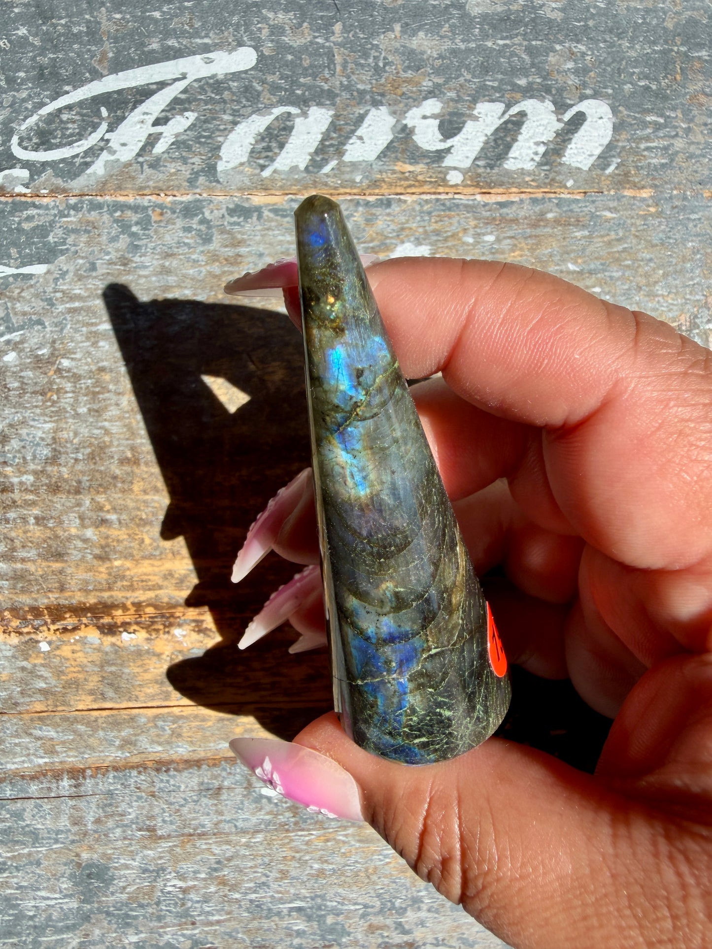 Gorgeous Labradorite Ring Holder | Opt 19