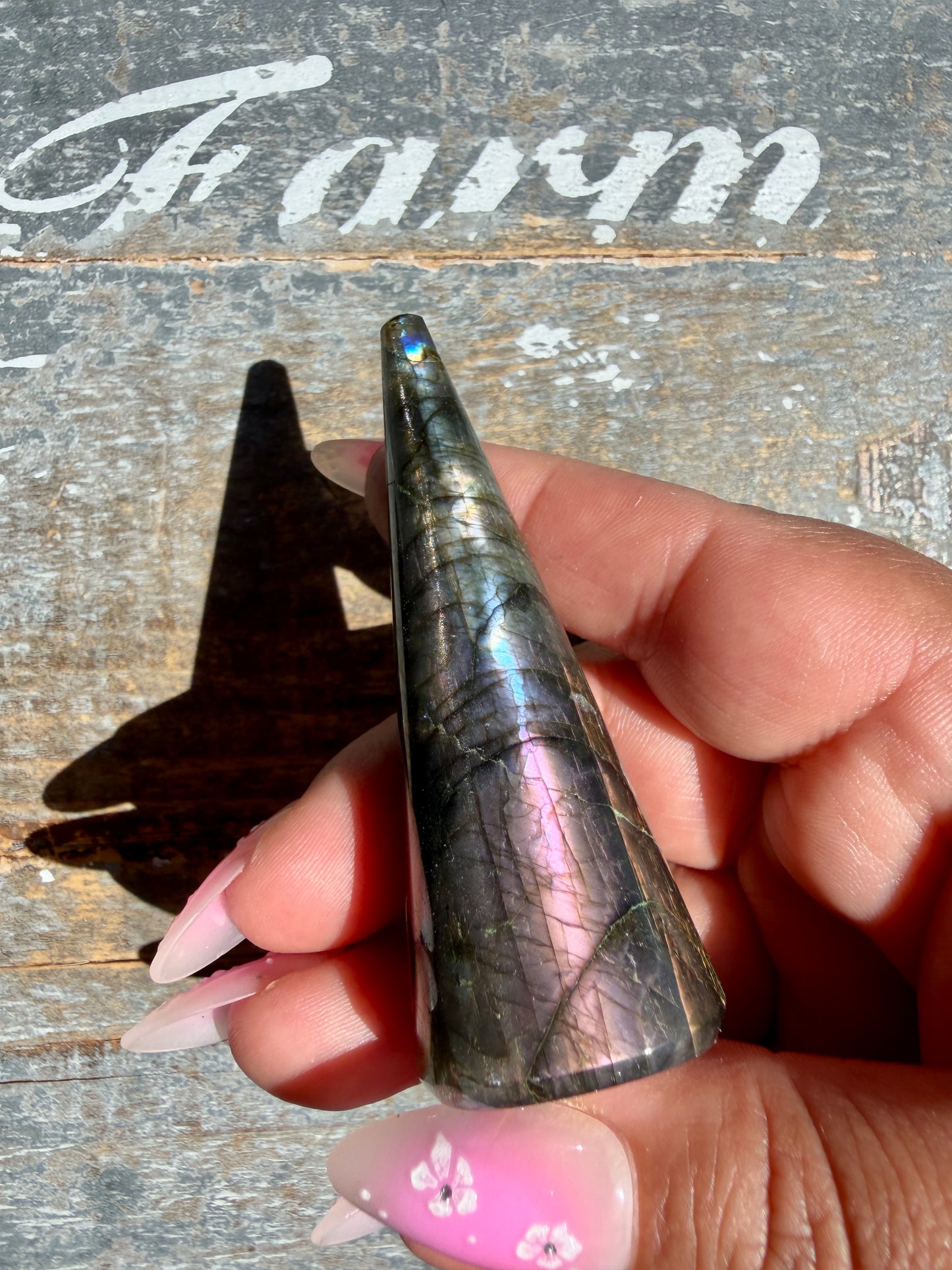 Gorgeous Labradorite Ring Holder | Opt 19