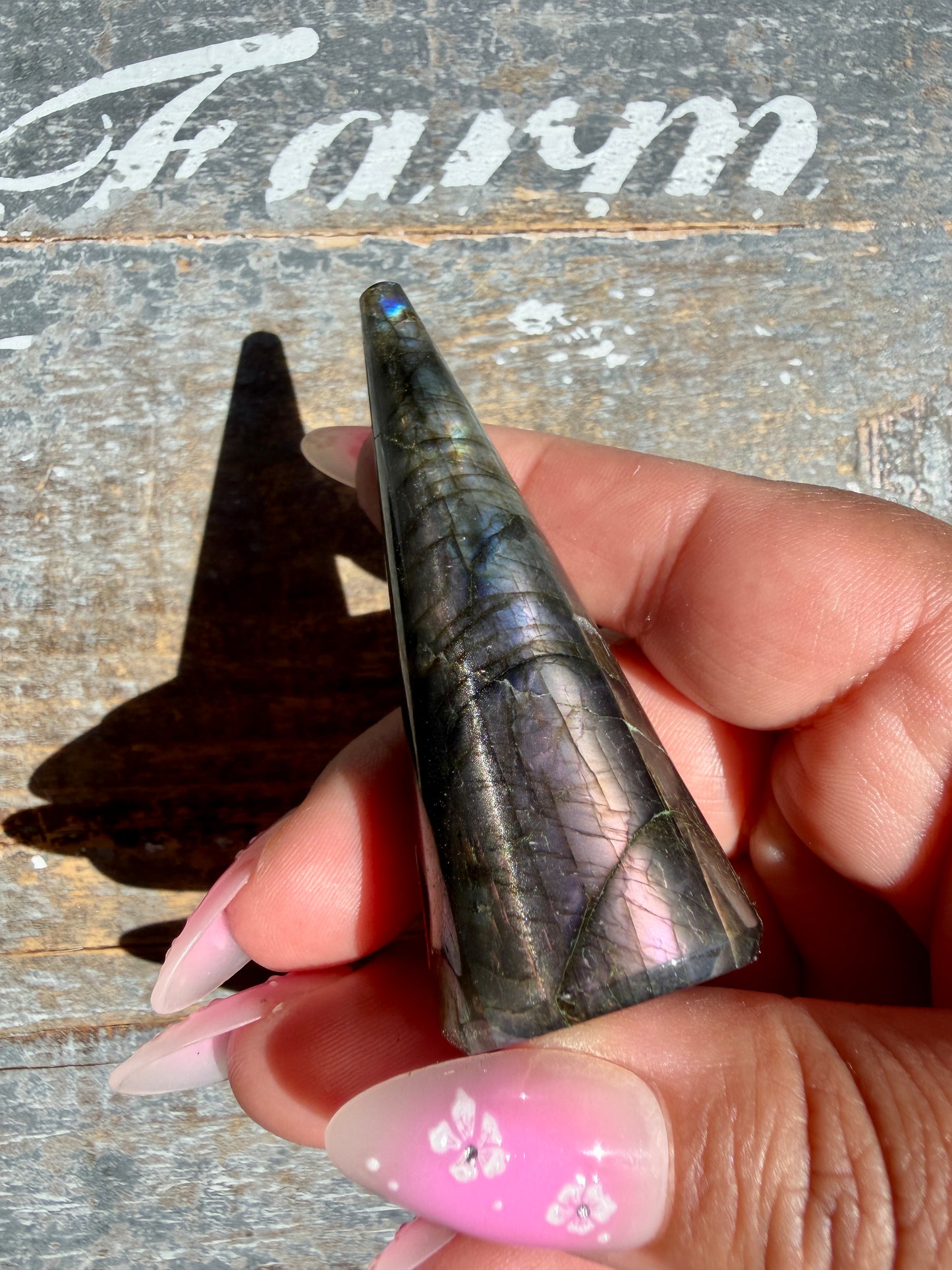 Gorgeous Labradorite Ring Holder | Opt 19