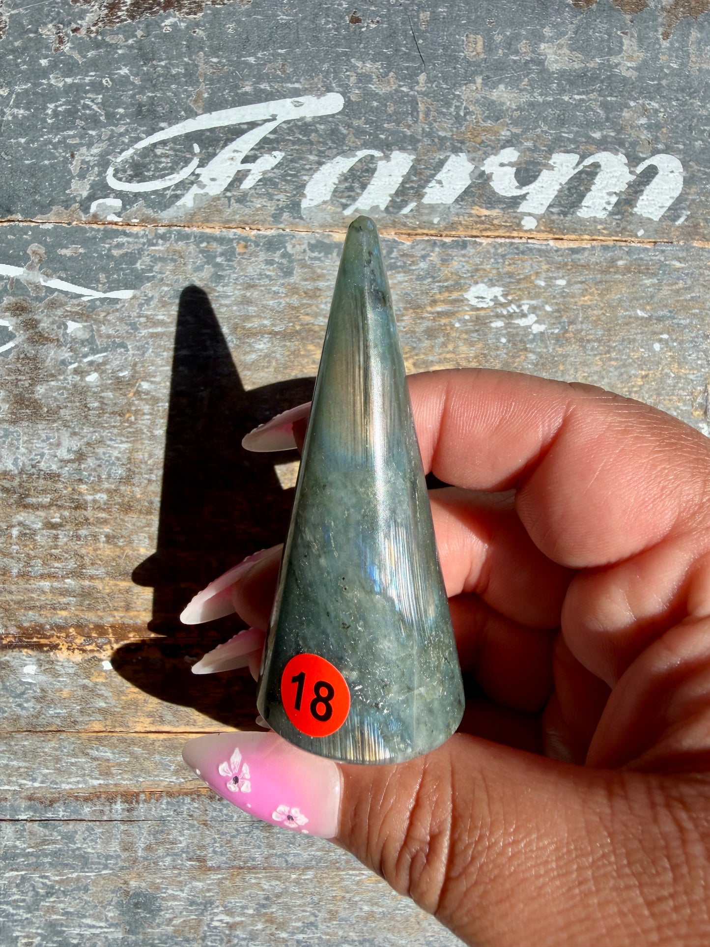 Gorgeous Labradorite Ring Holder | Opt 18