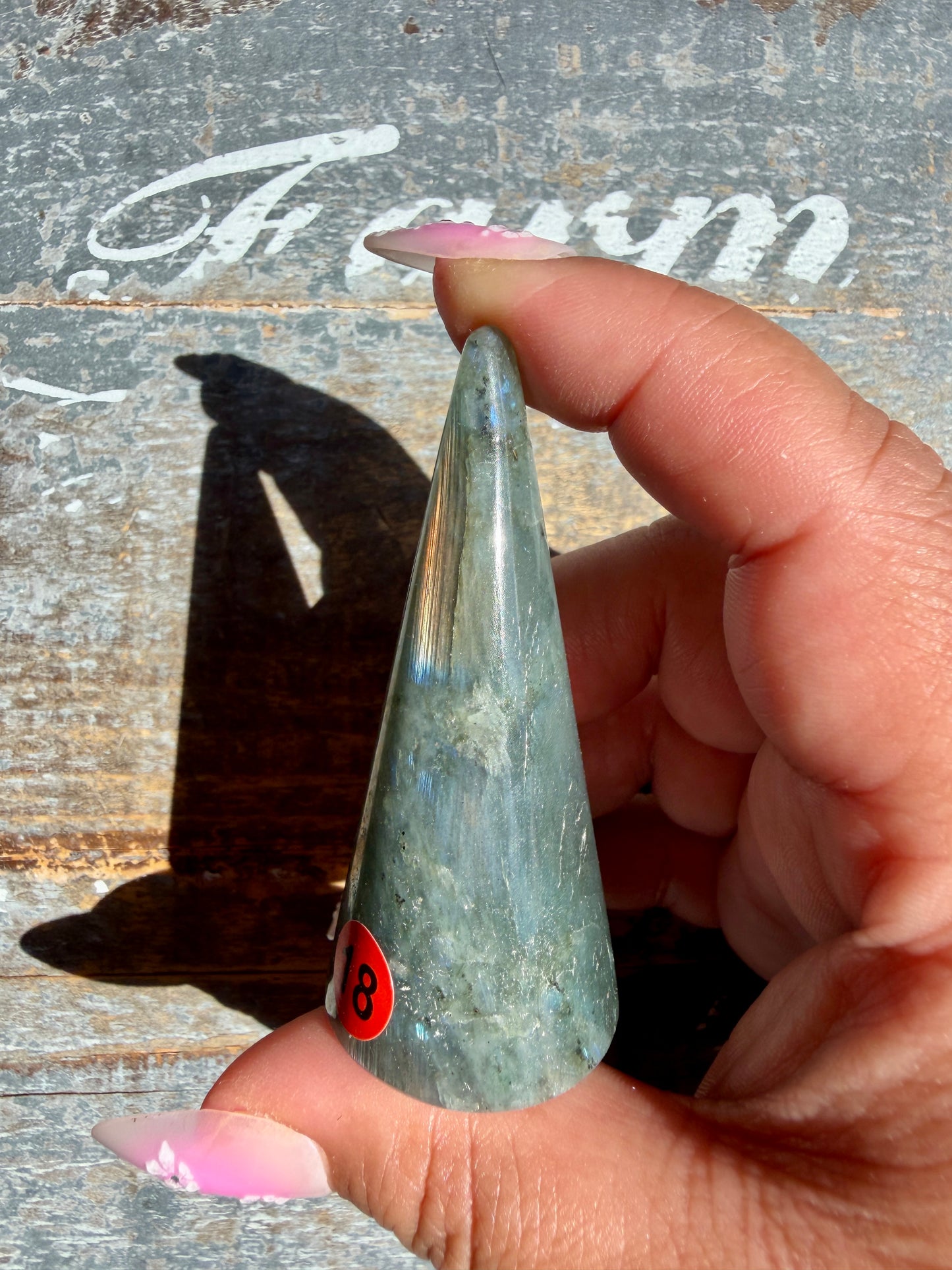 Gorgeous Labradorite Ring Holder | Opt 18