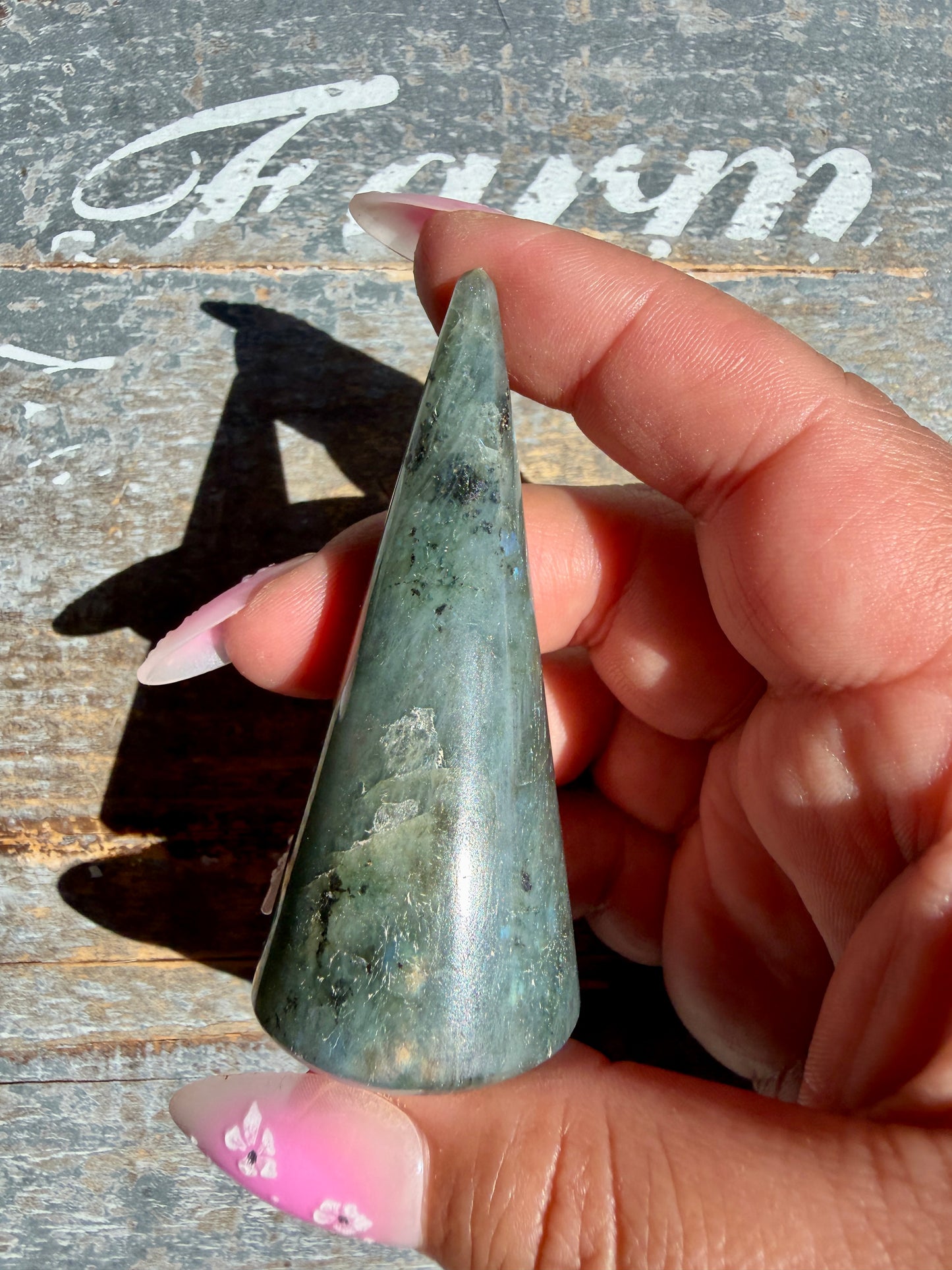 Gorgeous Labradorite Ring Holder | Opt 18